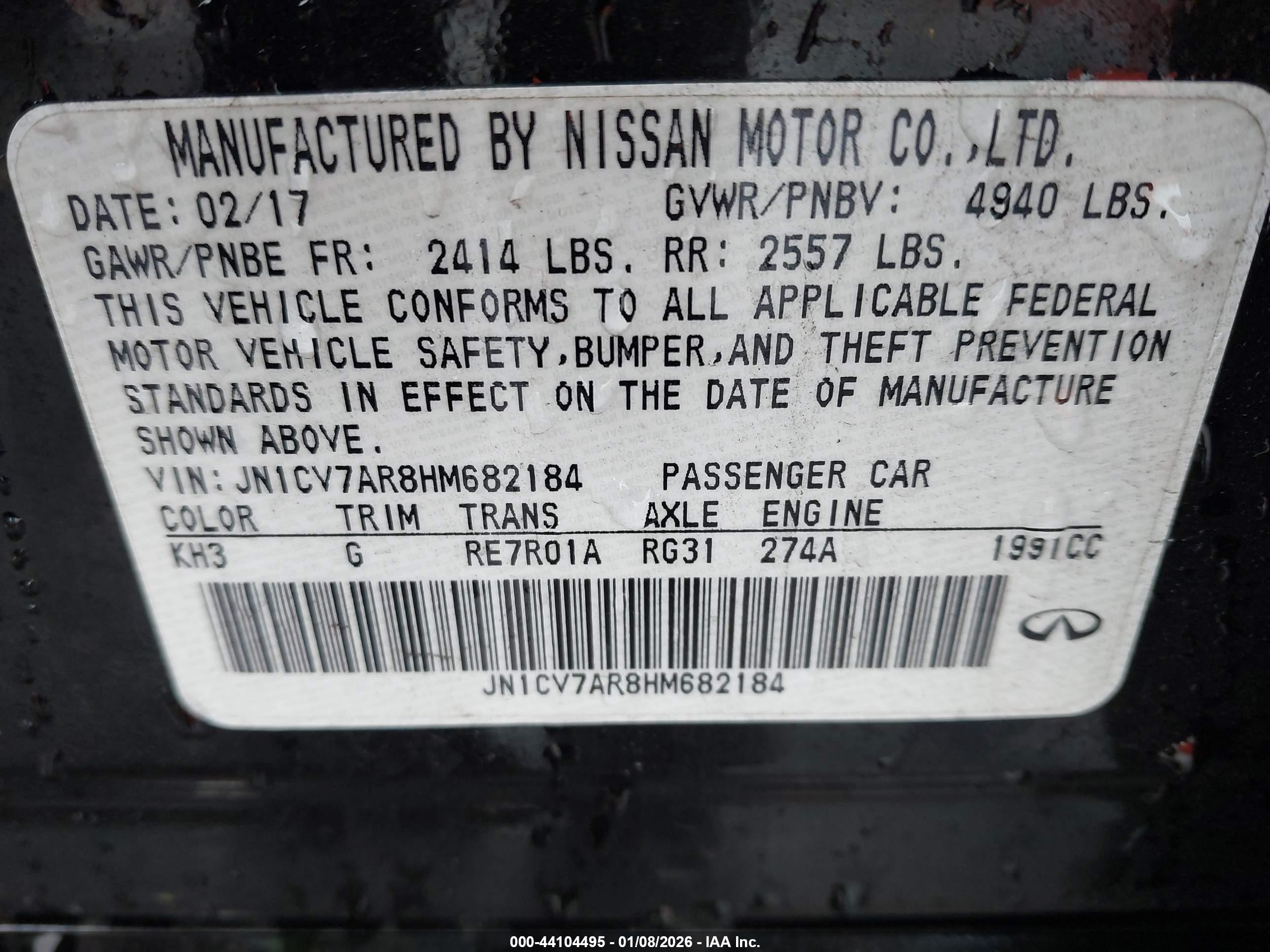 INFINITI Q50 image 9