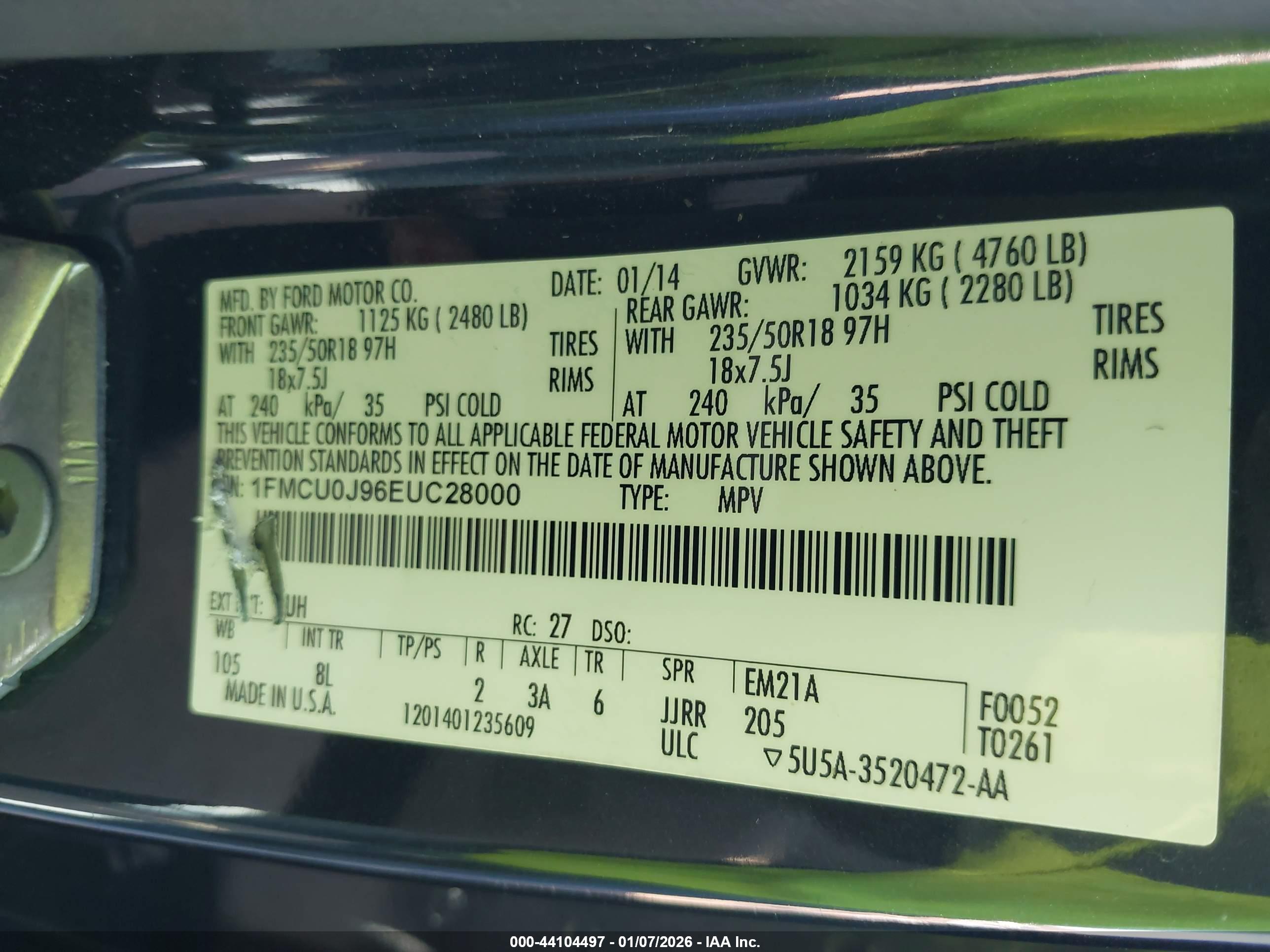 FORD ESCAPE image 9