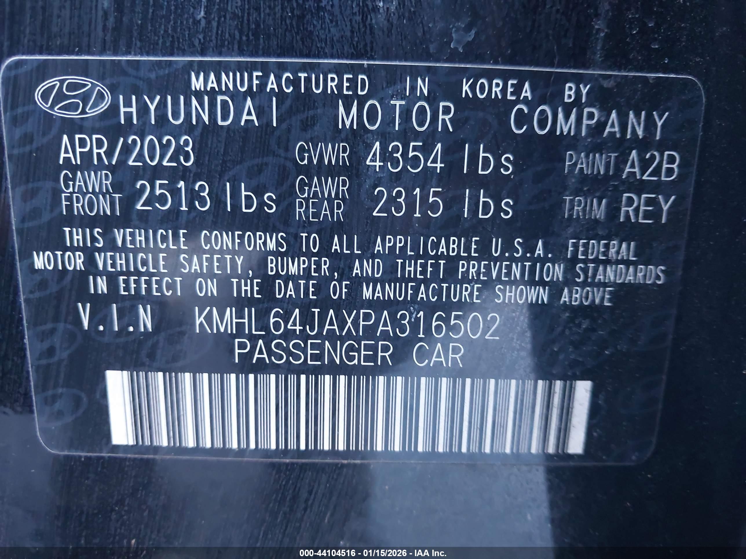 HYUNDAI SONATA image 9