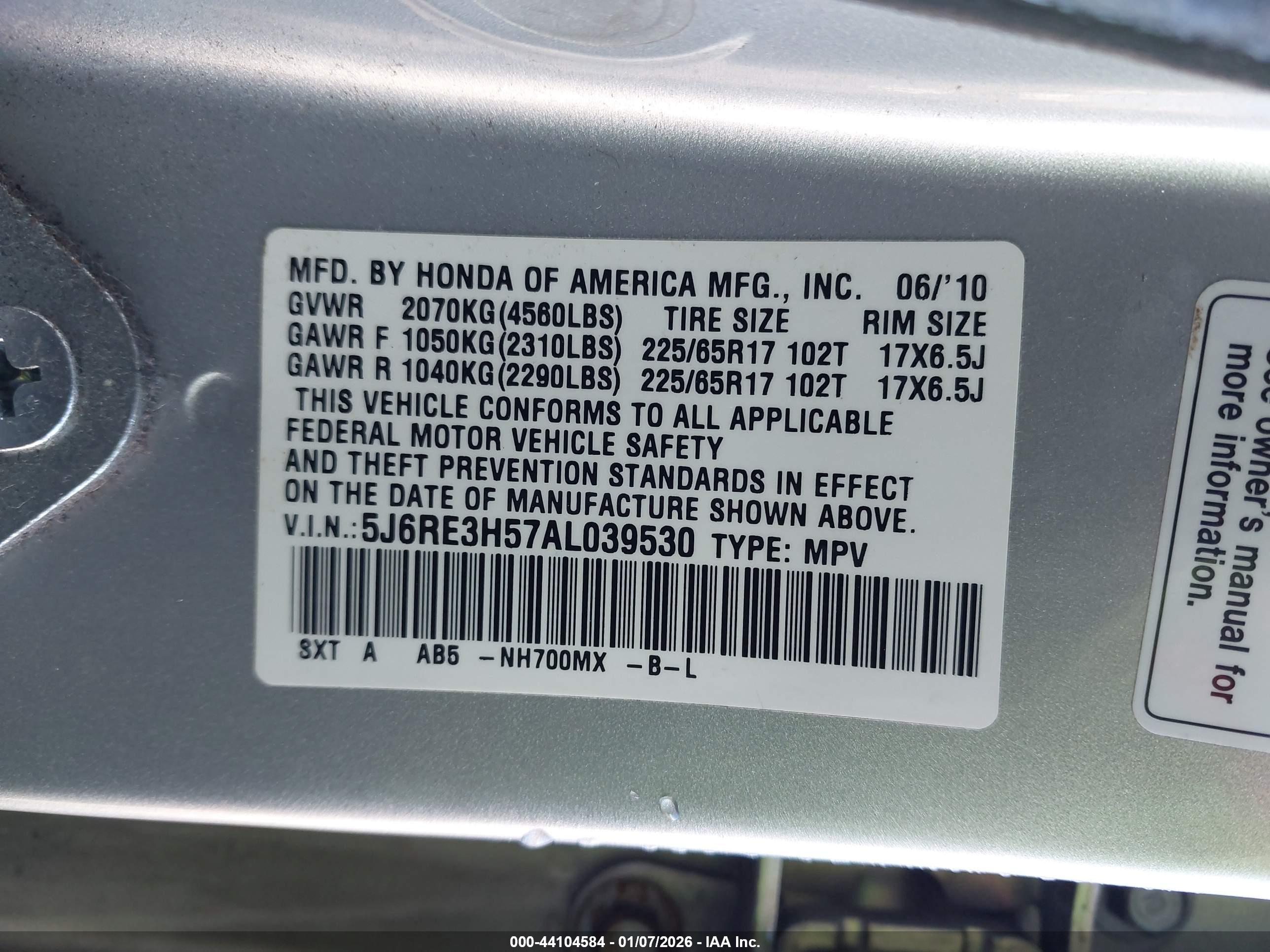 HONDA CR-V image 9