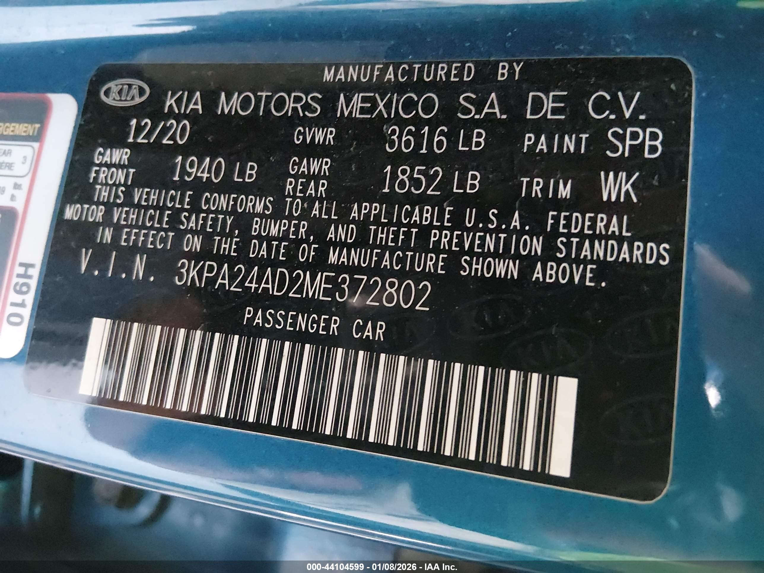 KIA RIO image 9
