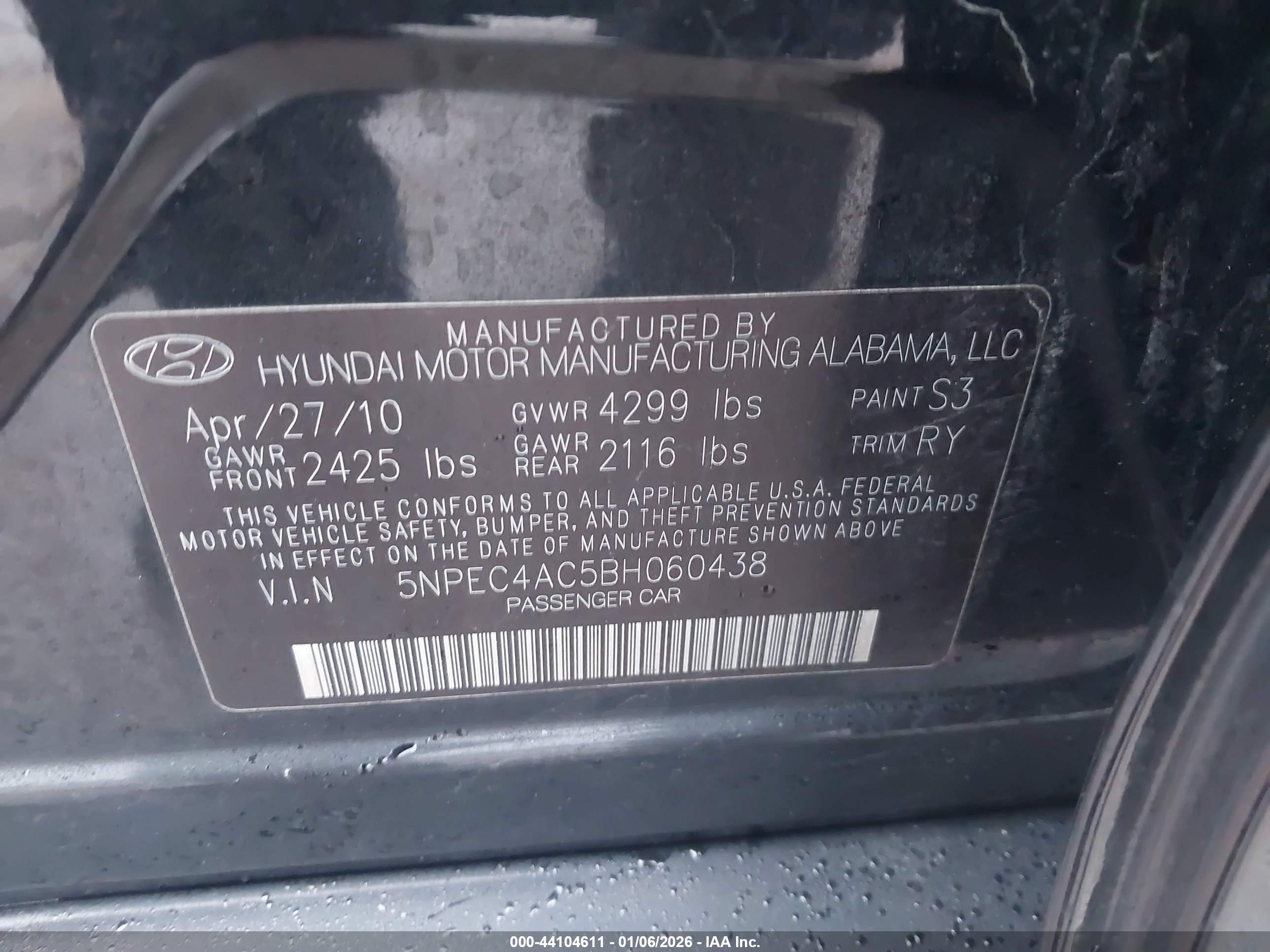 HYUNDAI SONATA image 9