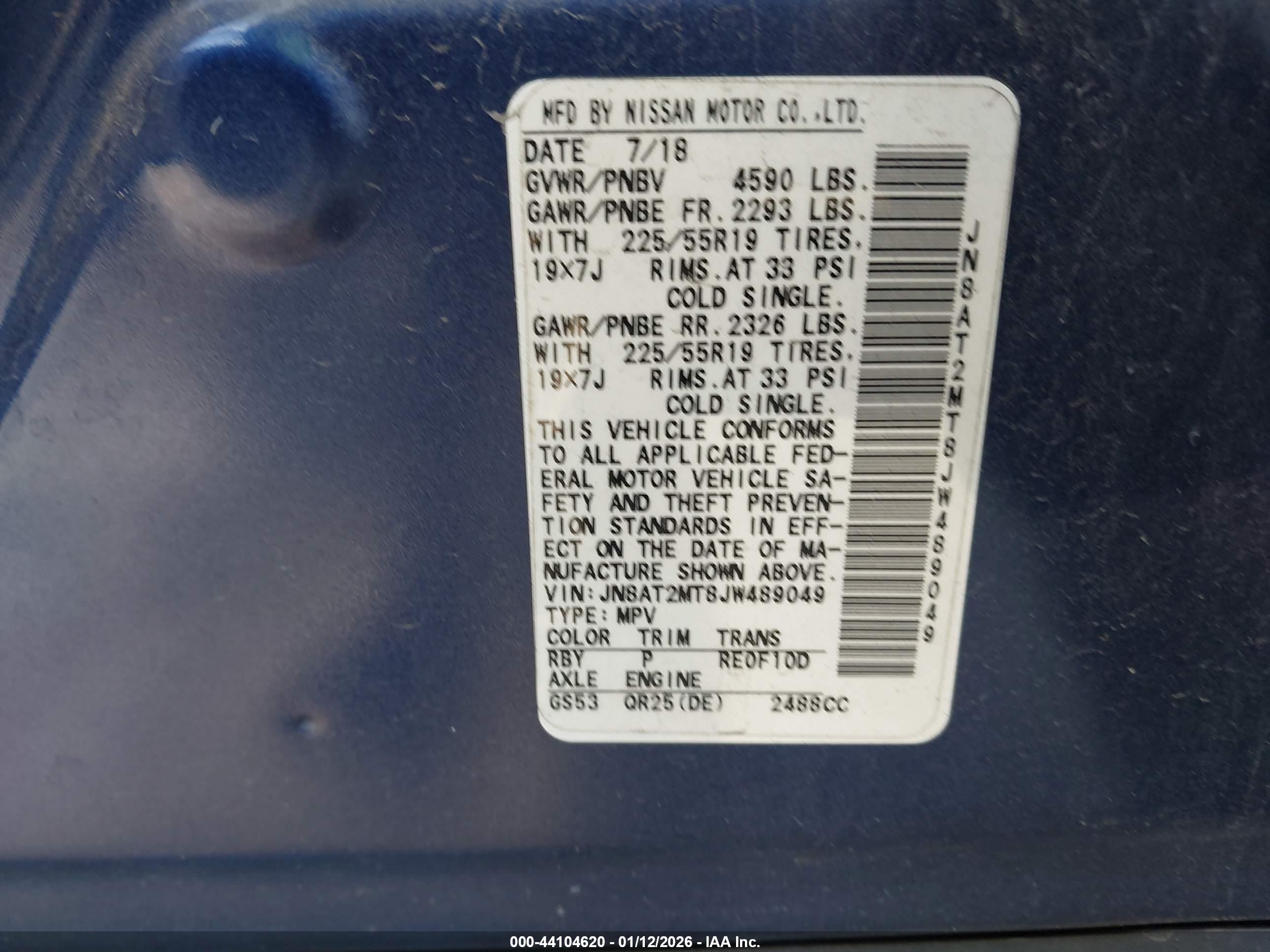 NISSAN ROGUE image 9