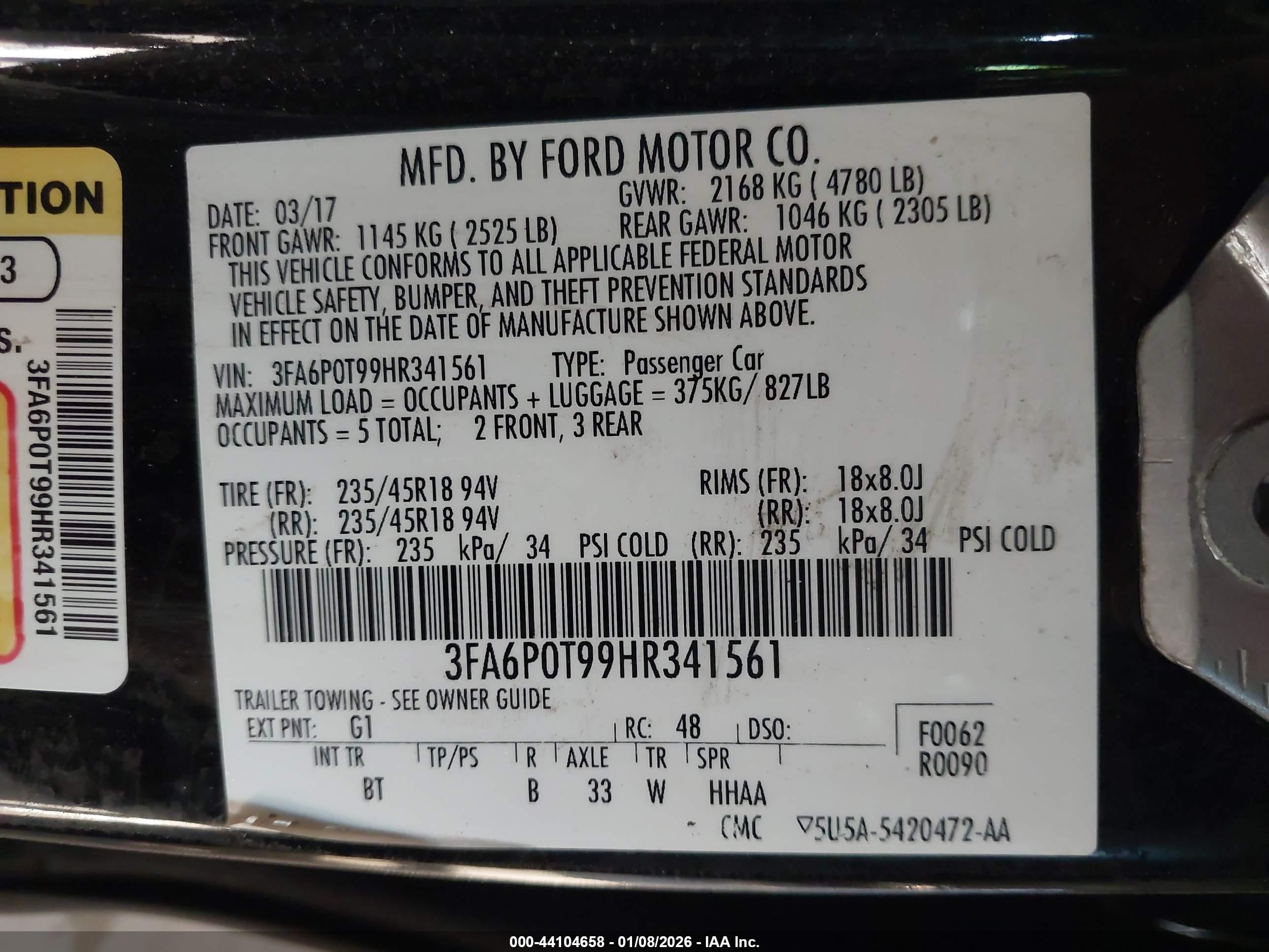 FORD FUSION image 9