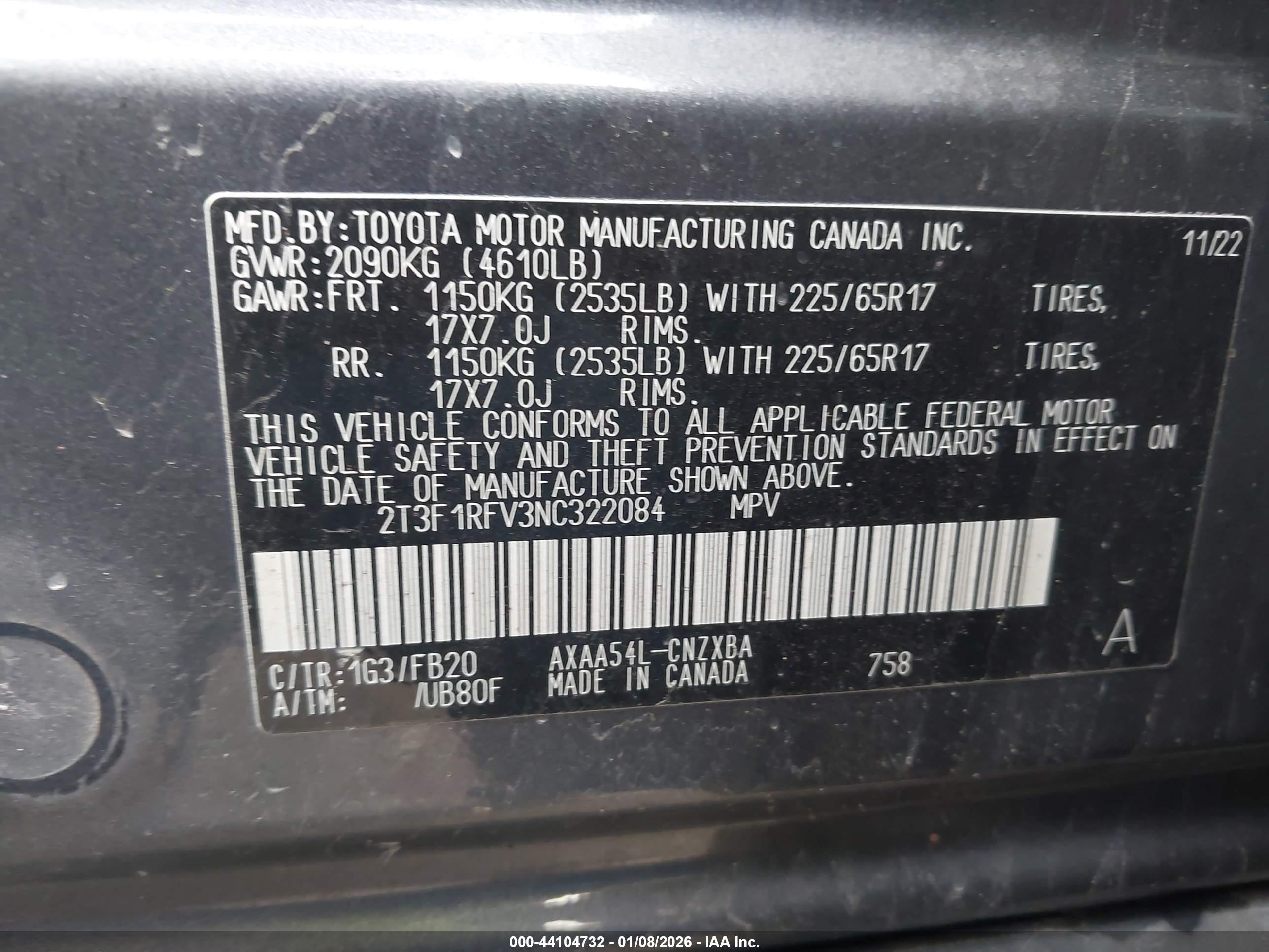 TOYOTA RAV4 image 9