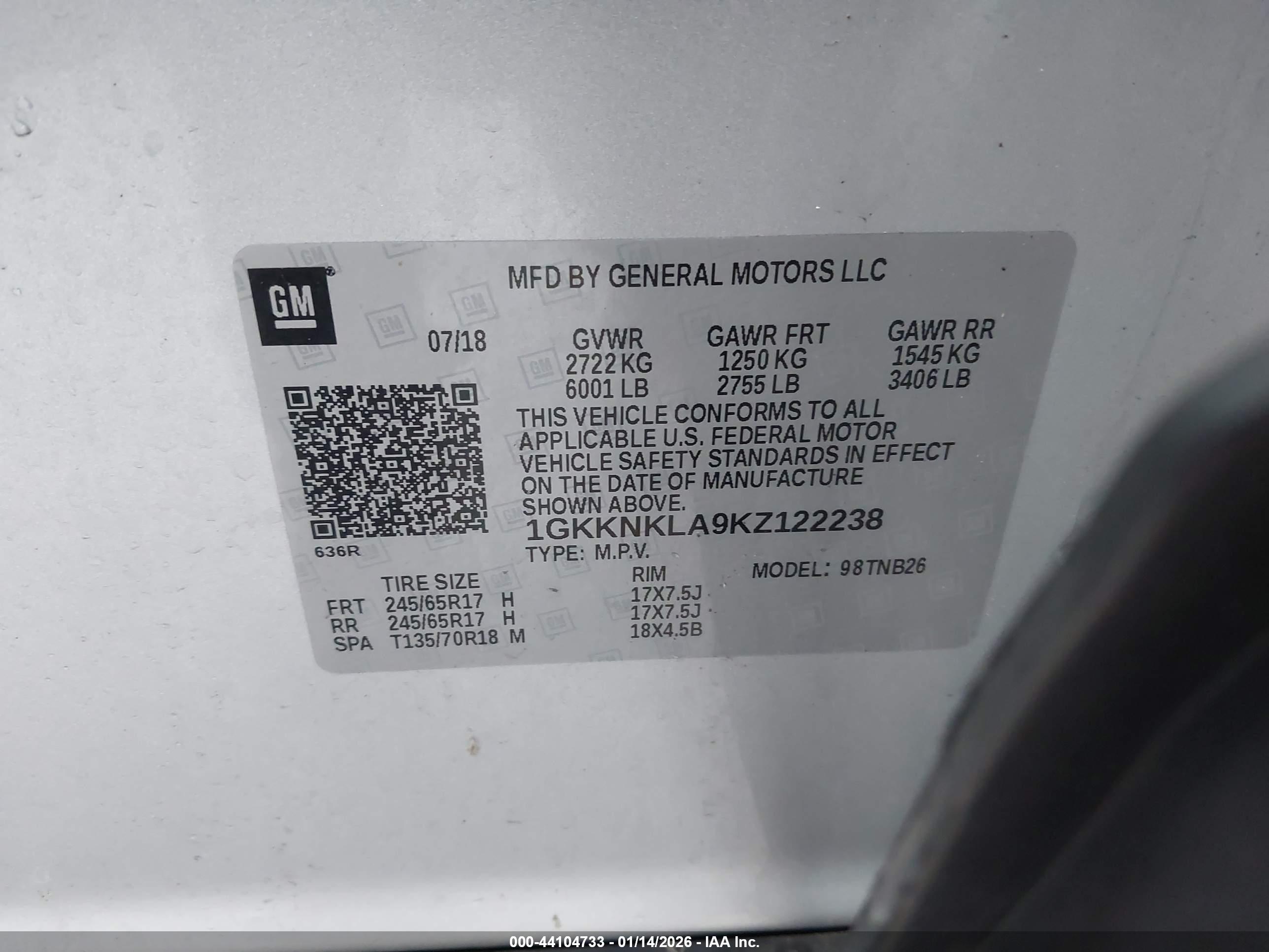 GMC ACADIA image 9