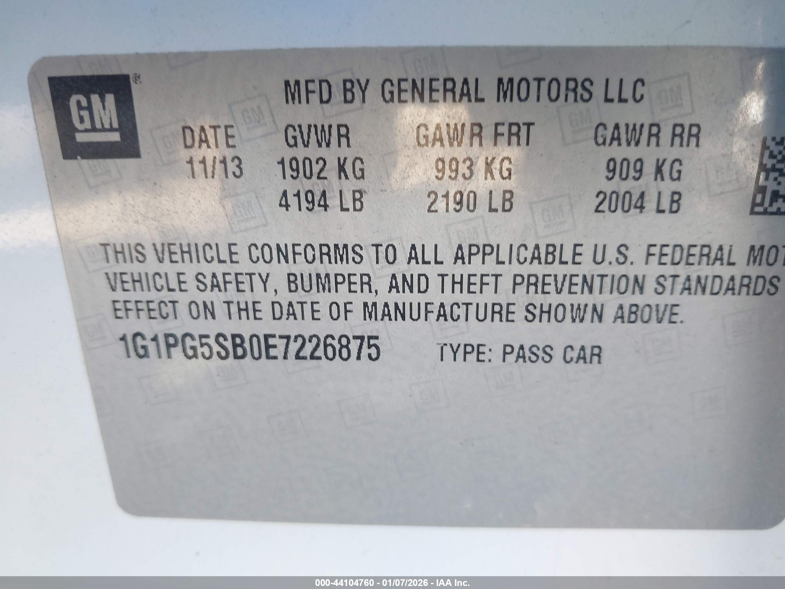 CHEVROLET CRUZE image 9
