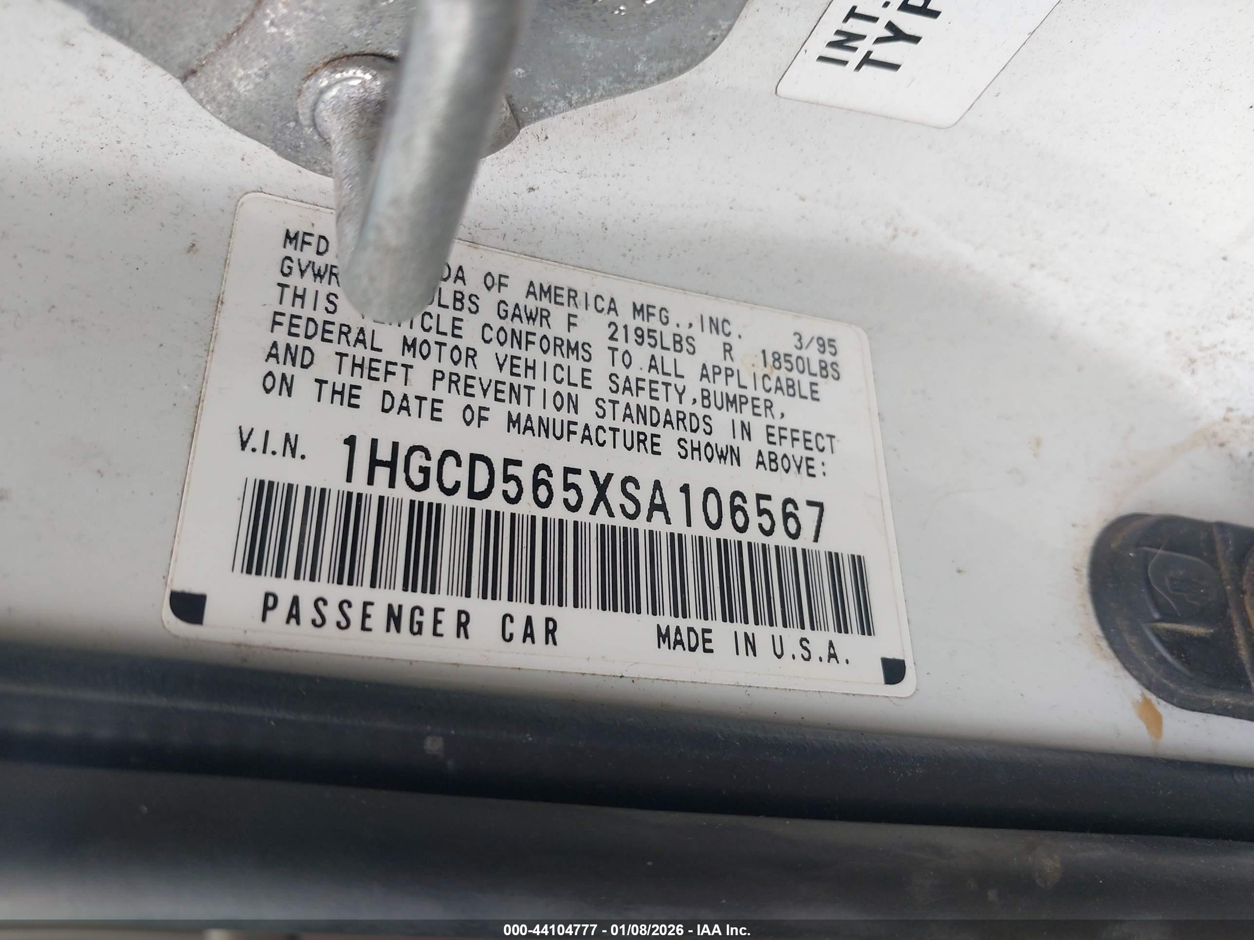 HONDA ACCORD image 9