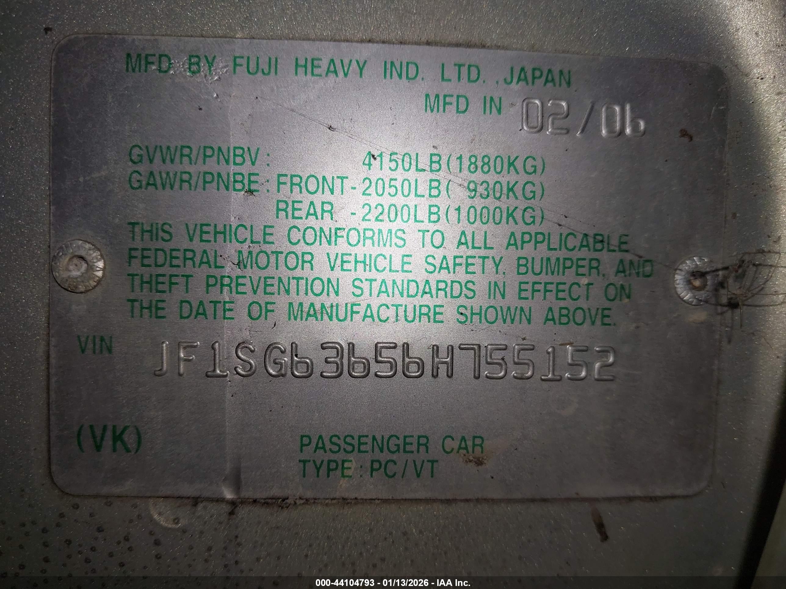 SUBARU FORESTER image 9