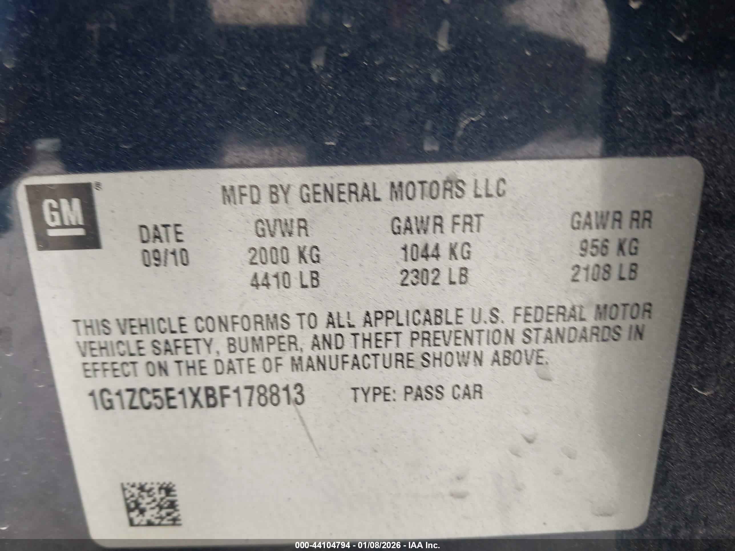CHEVROLET MALIBU image 9