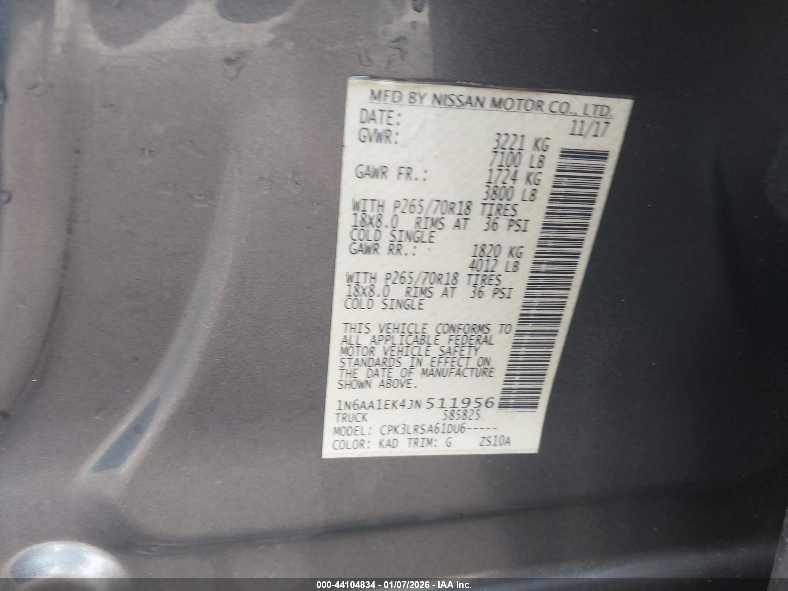 NISSAN TITAN image 9