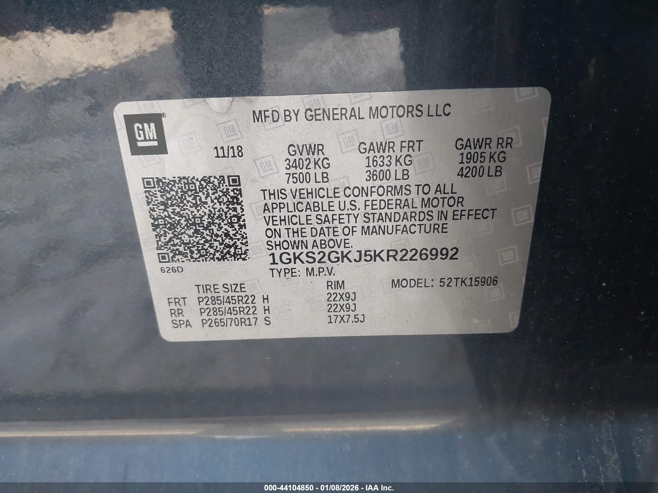 GMC YUKON image 9