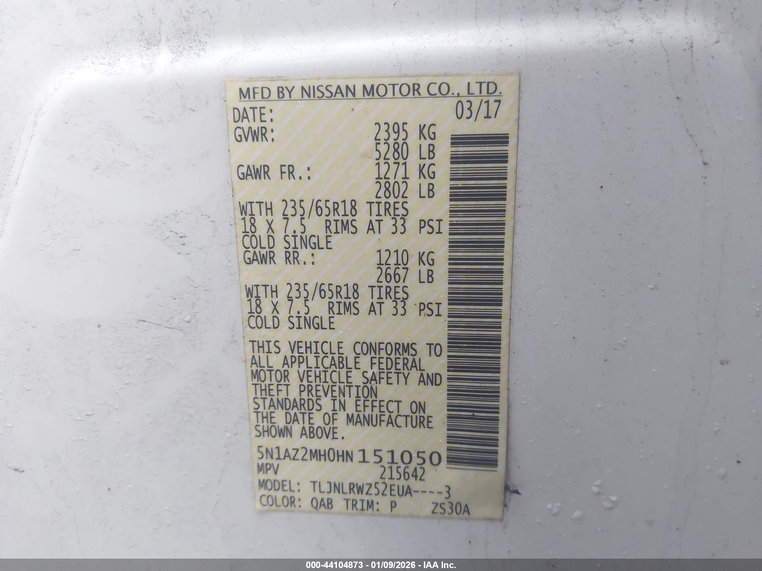 NISSAN MURANO image 9
