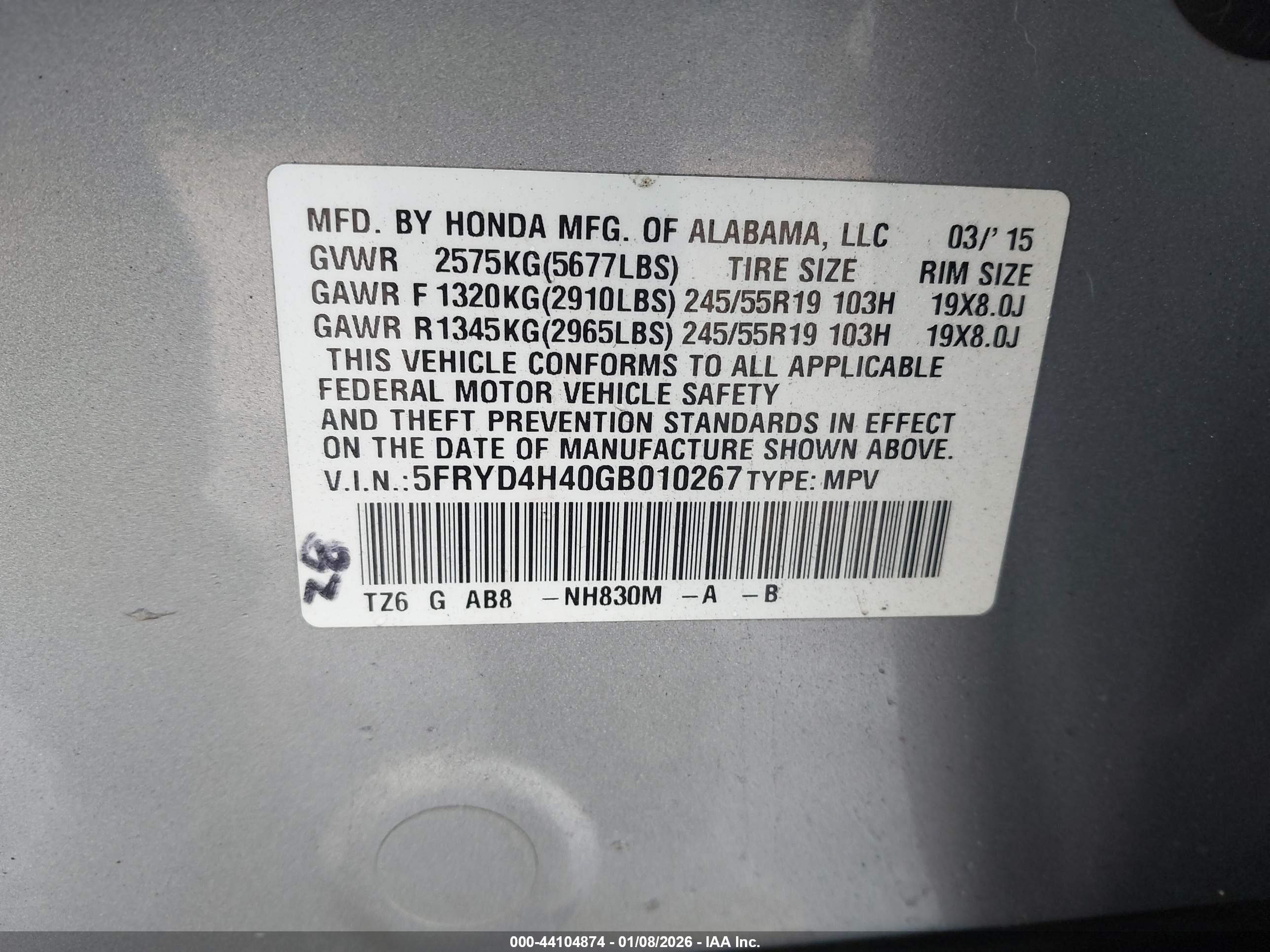 ACURA MDX image 9
