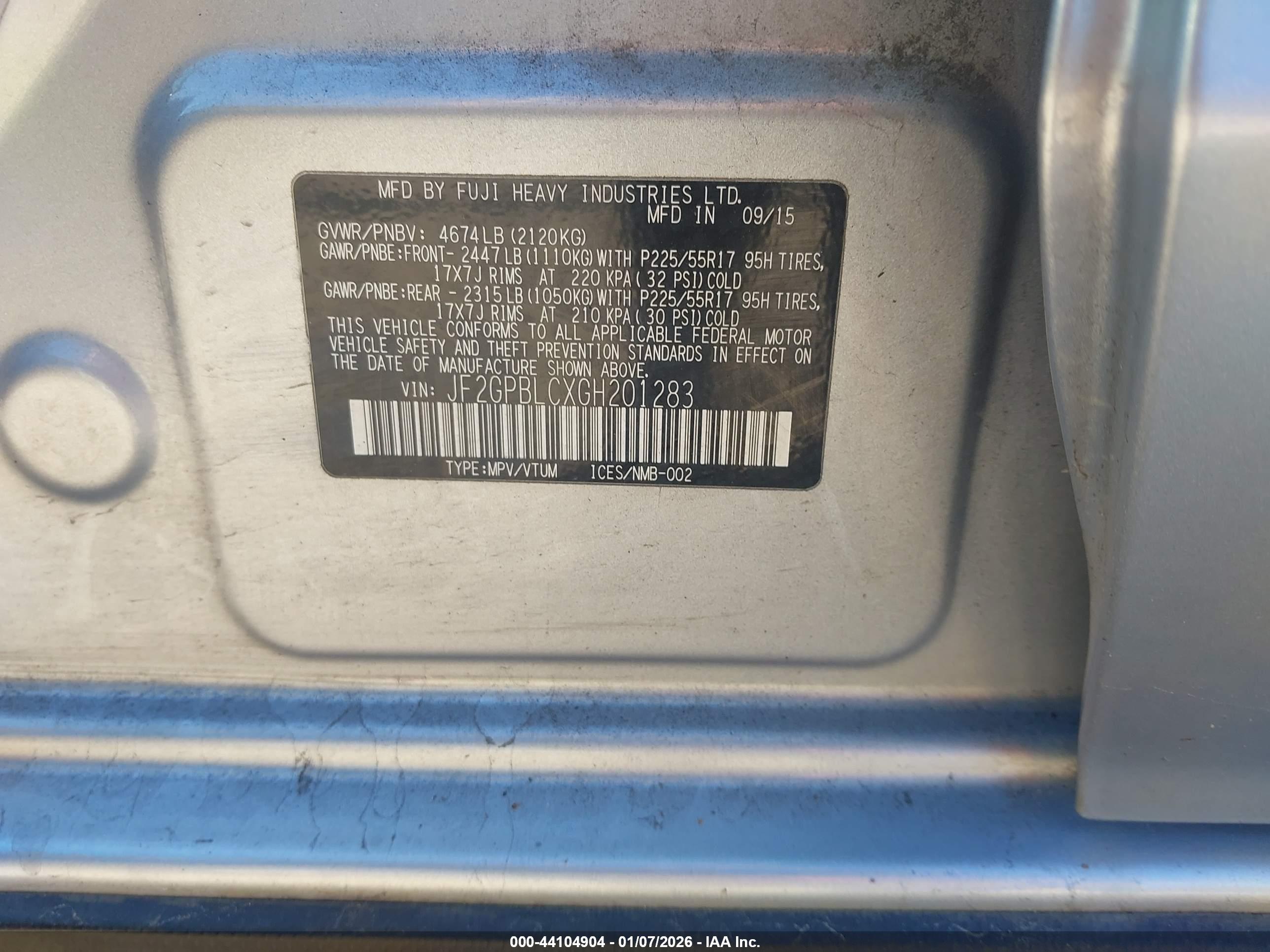 SUBARU CROSSTREK image 9