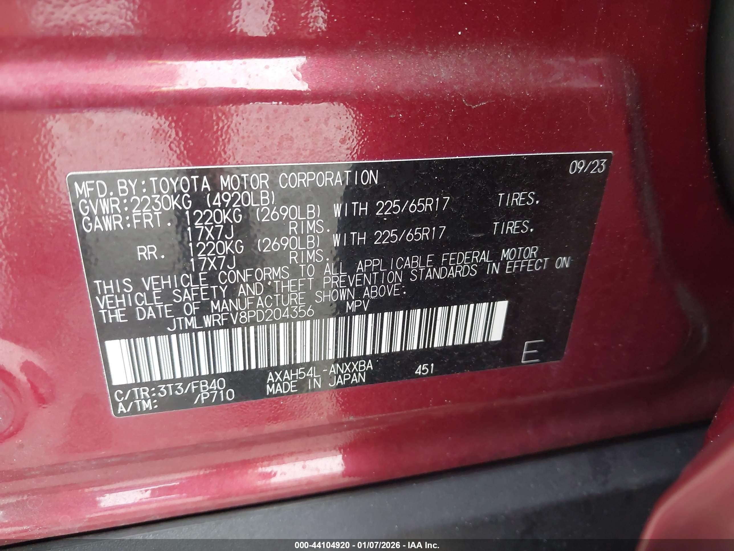 TOYOTA RAV4 image 9