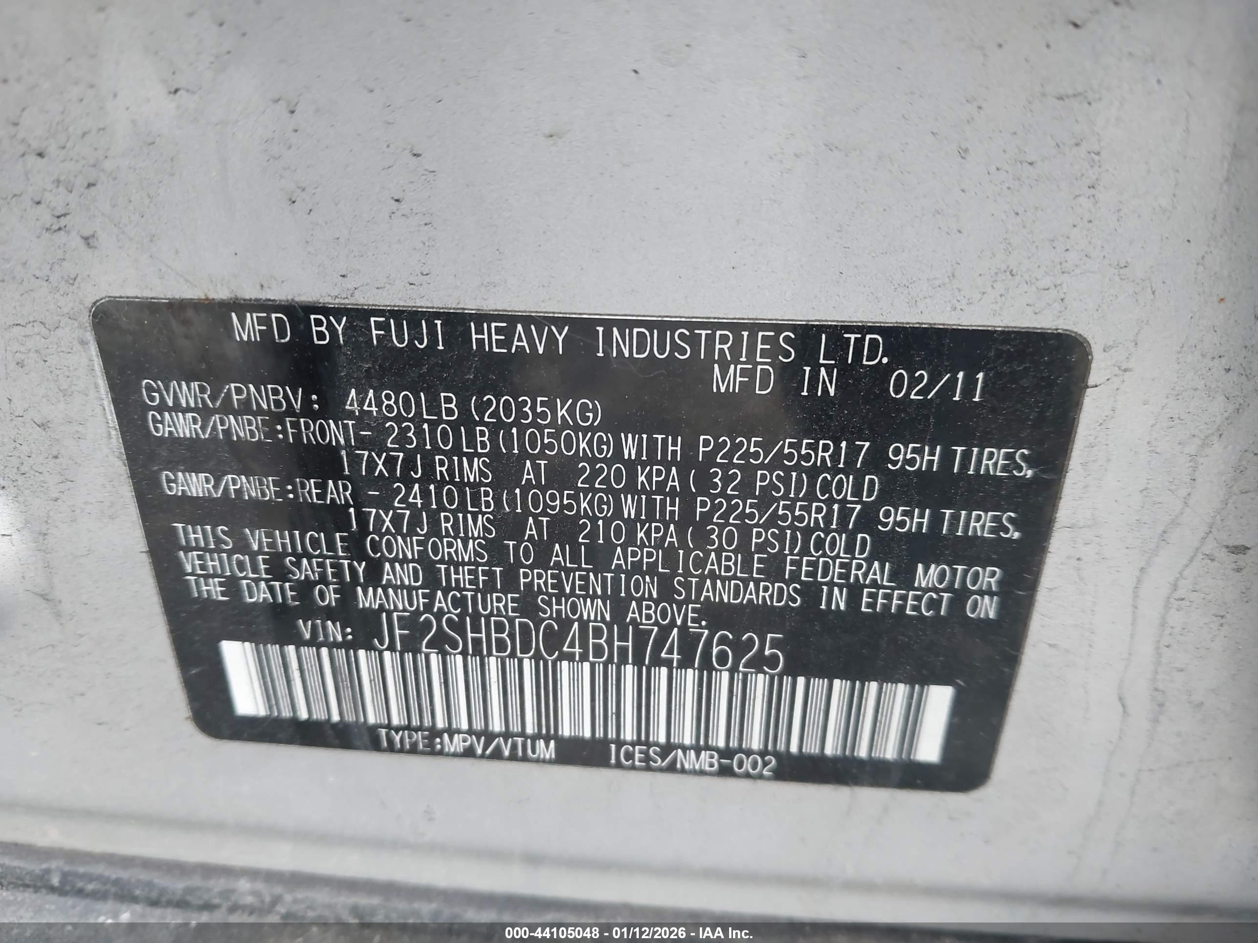 SUBARU FORESTER image 9