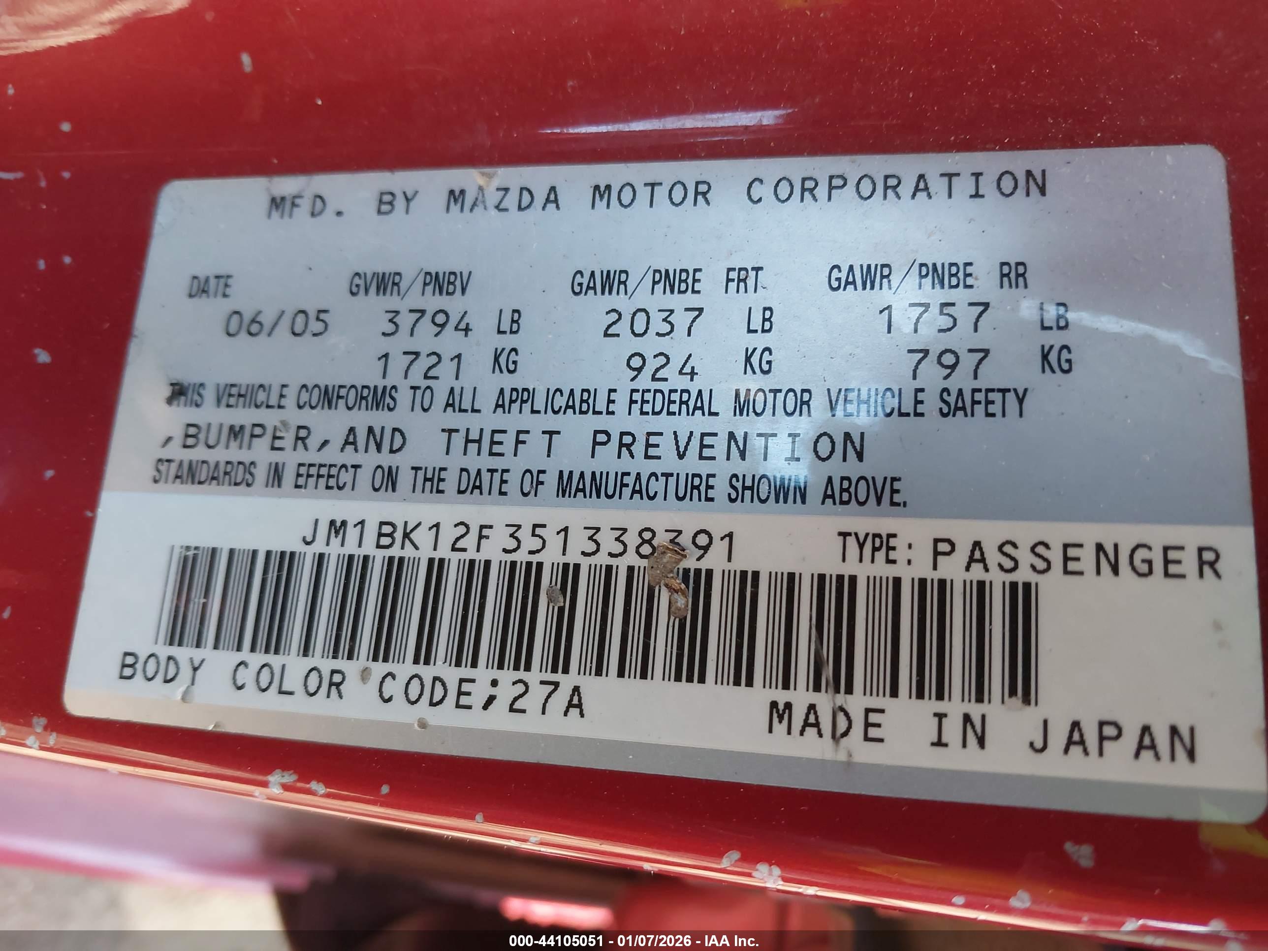 MAZDA MAZDA3 image 9