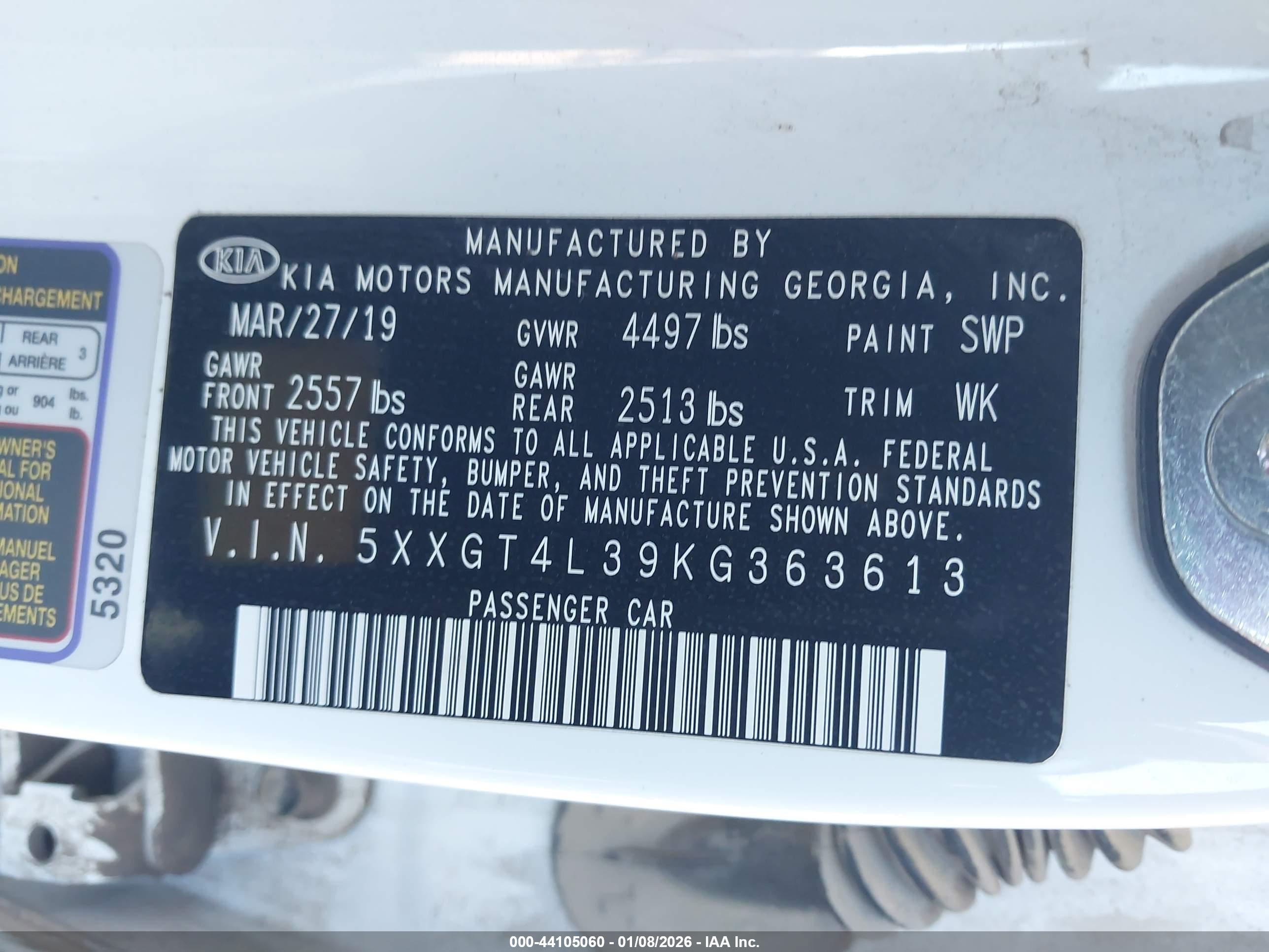 KIA OPTIMA image 9