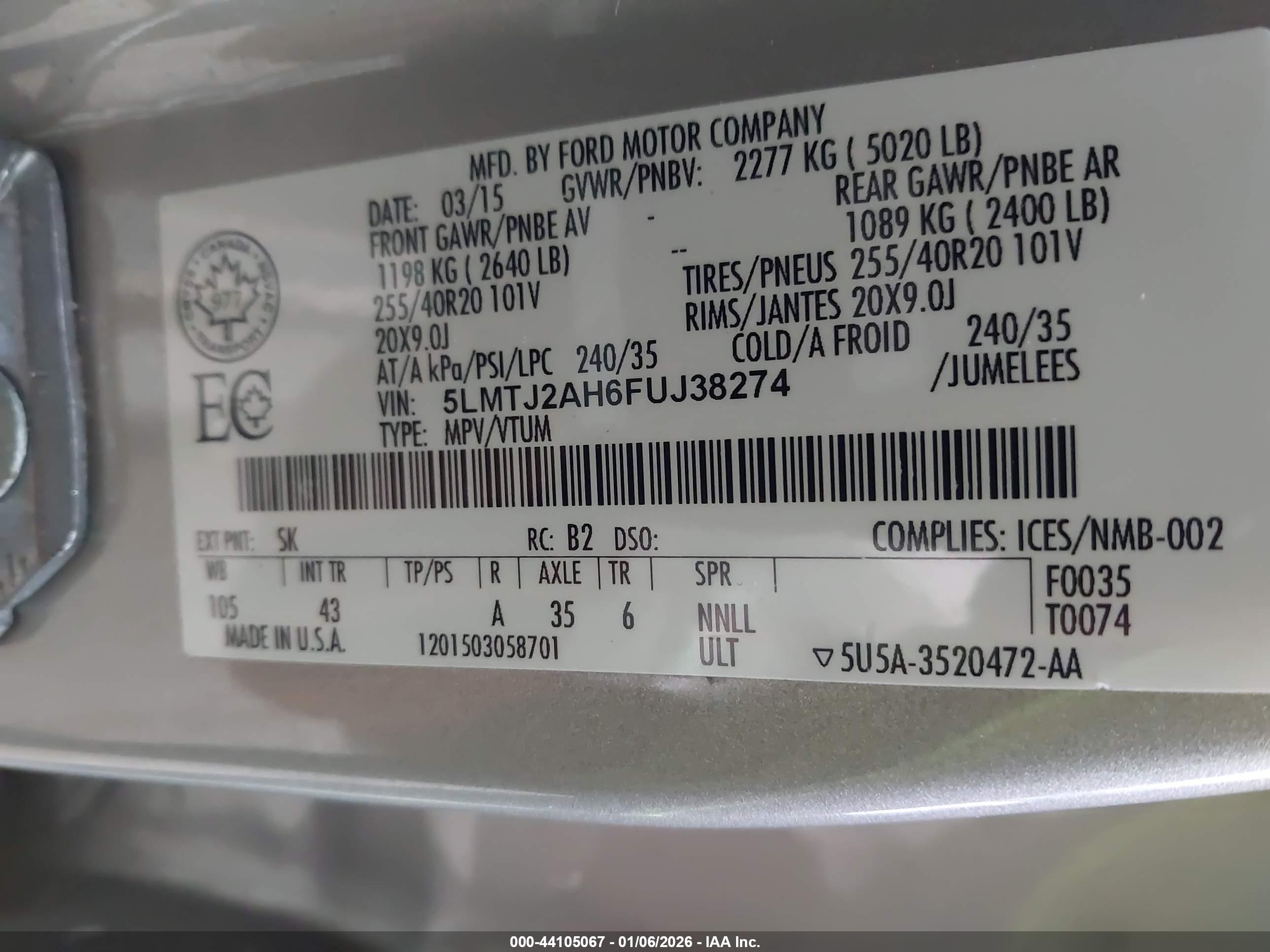 LINCOLN MKC image 9
