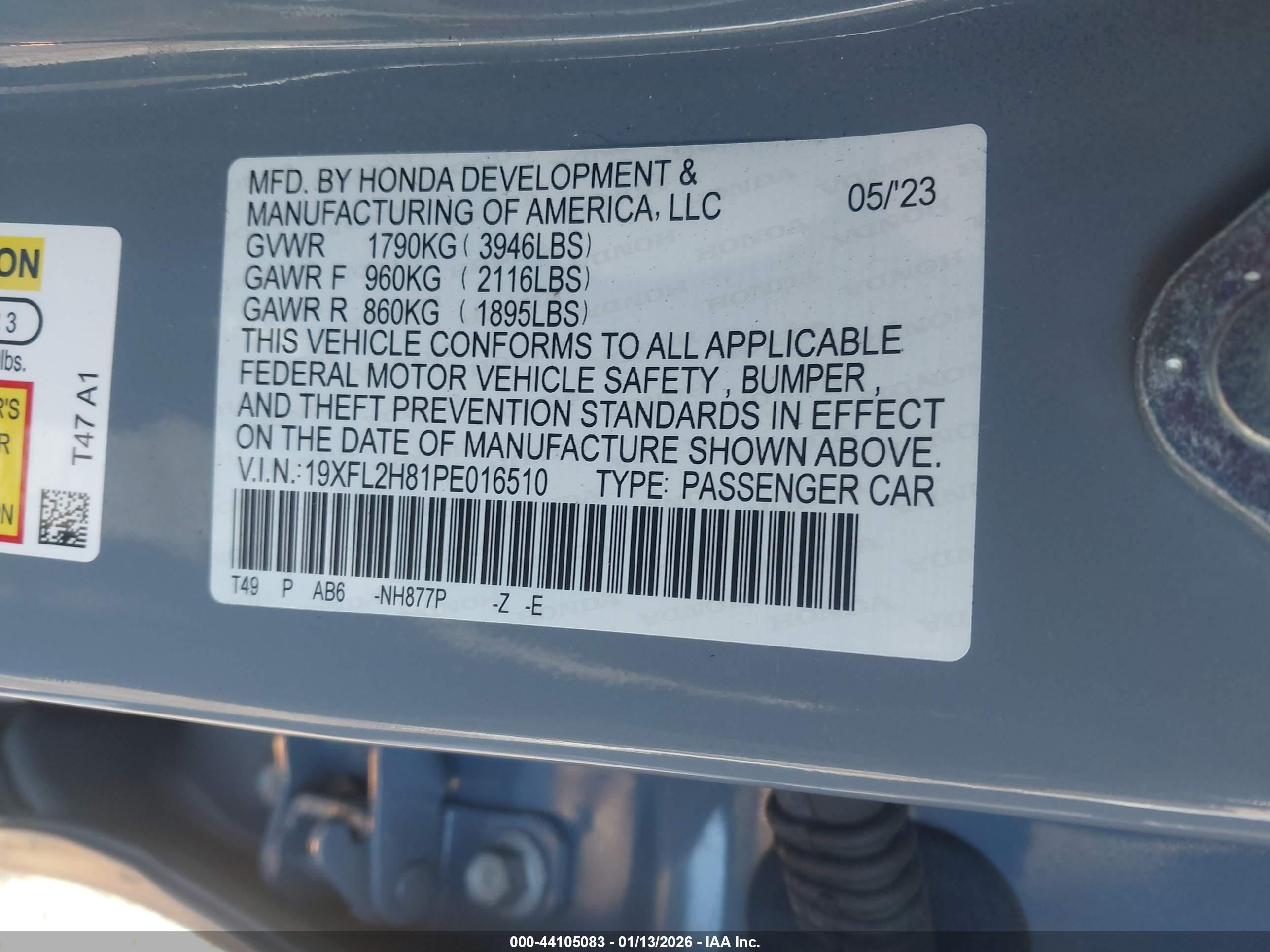 HONDA CIVIC image 9