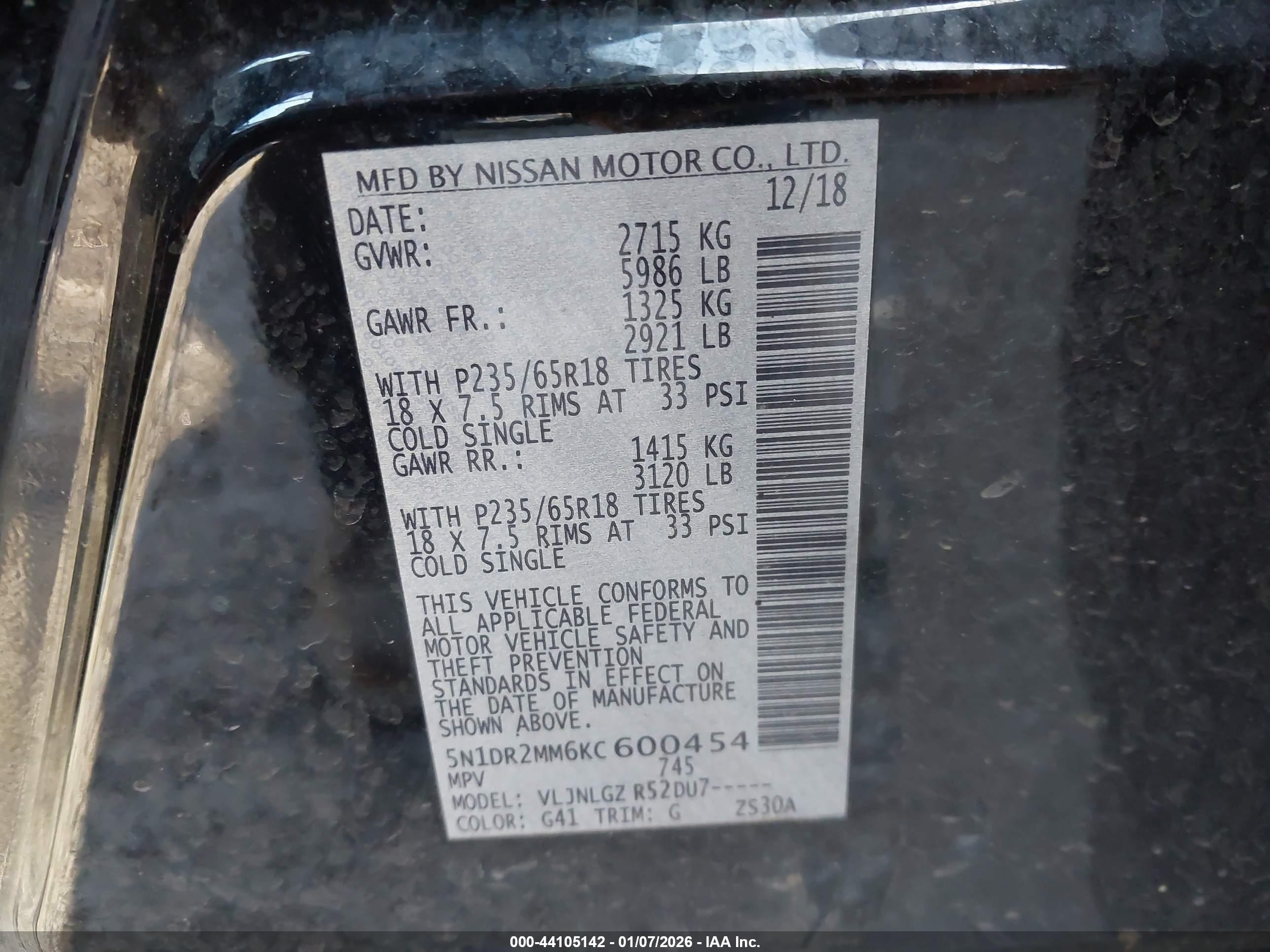 NISSAN PATHFINDER image 9