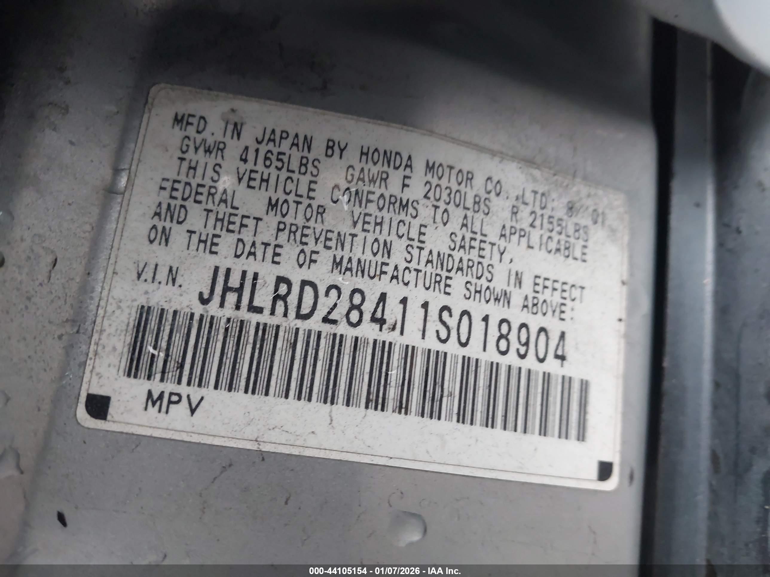 HONDA CR-V image 9