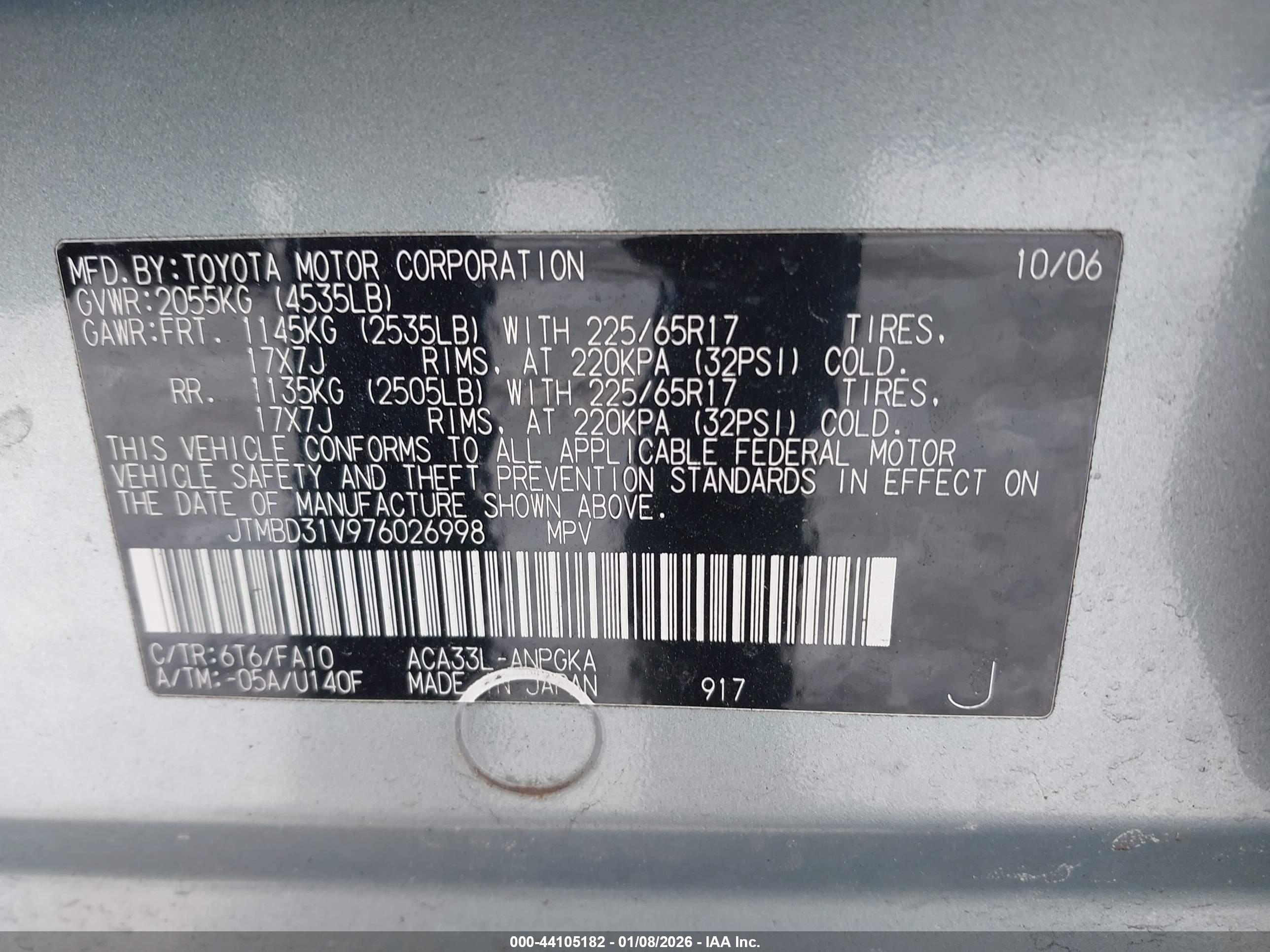 TOYOTA RAV4 image 9