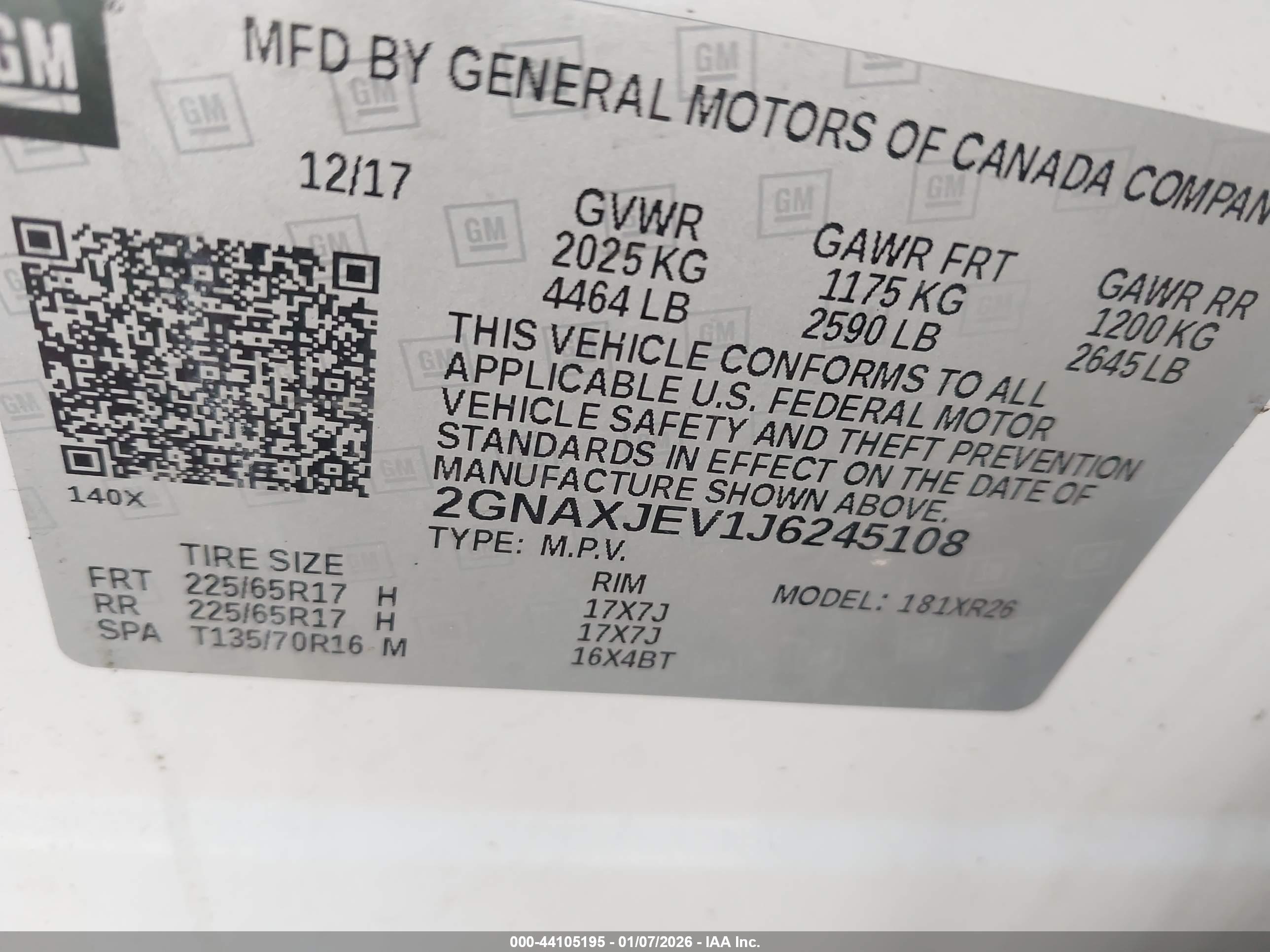 CHEVROLET EQUINOX image 9