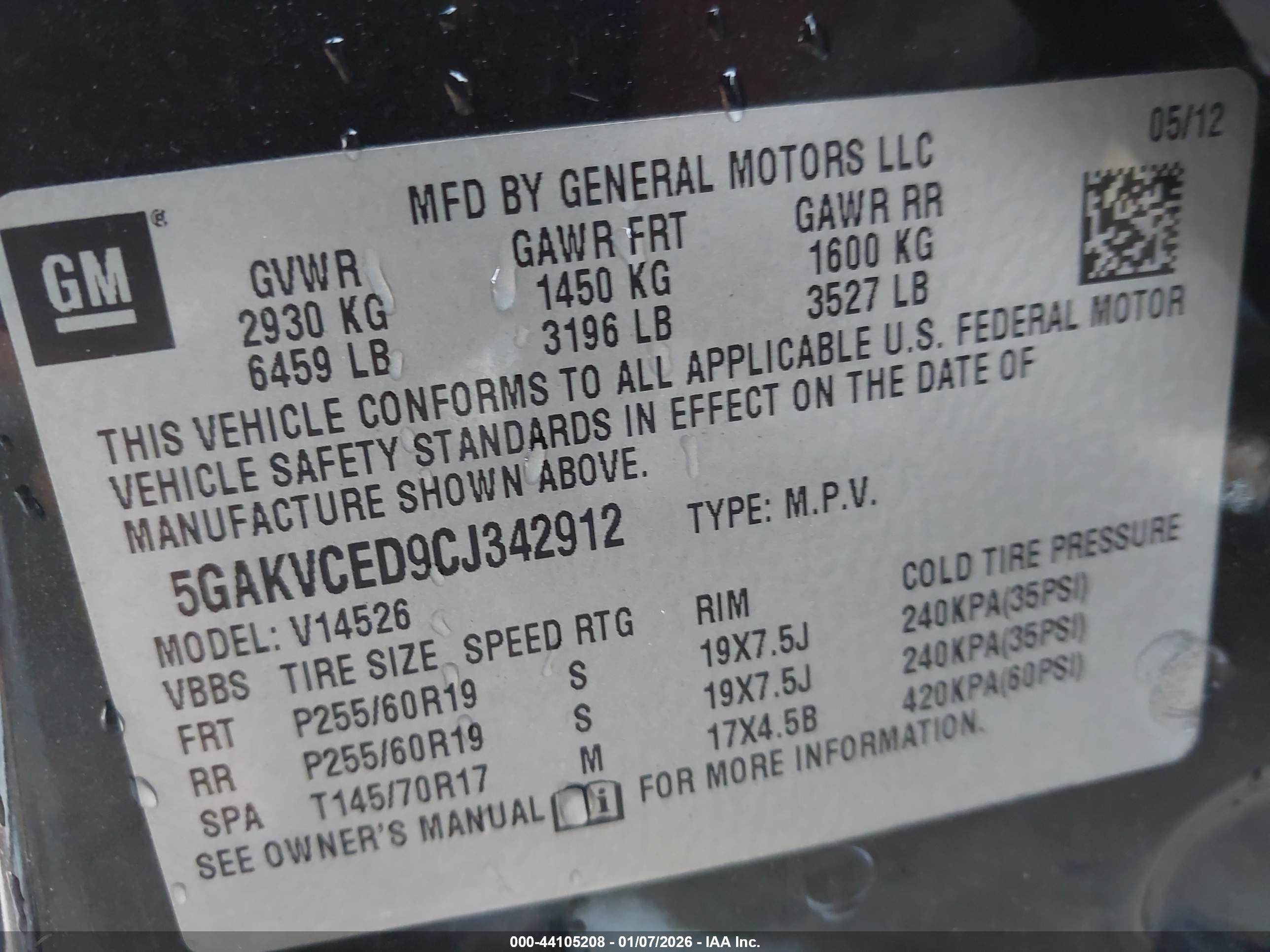 BUICK ENCLAVE image 9