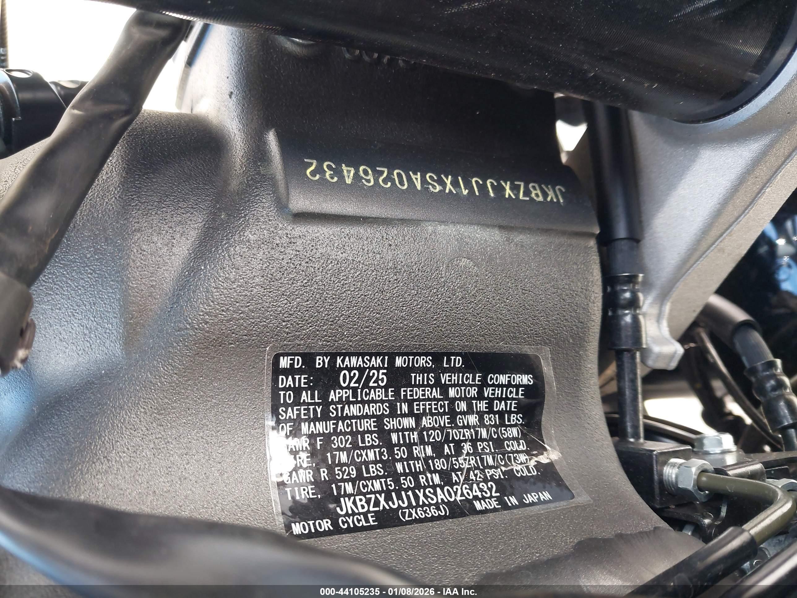 KAWASAKI ZX636 image 10