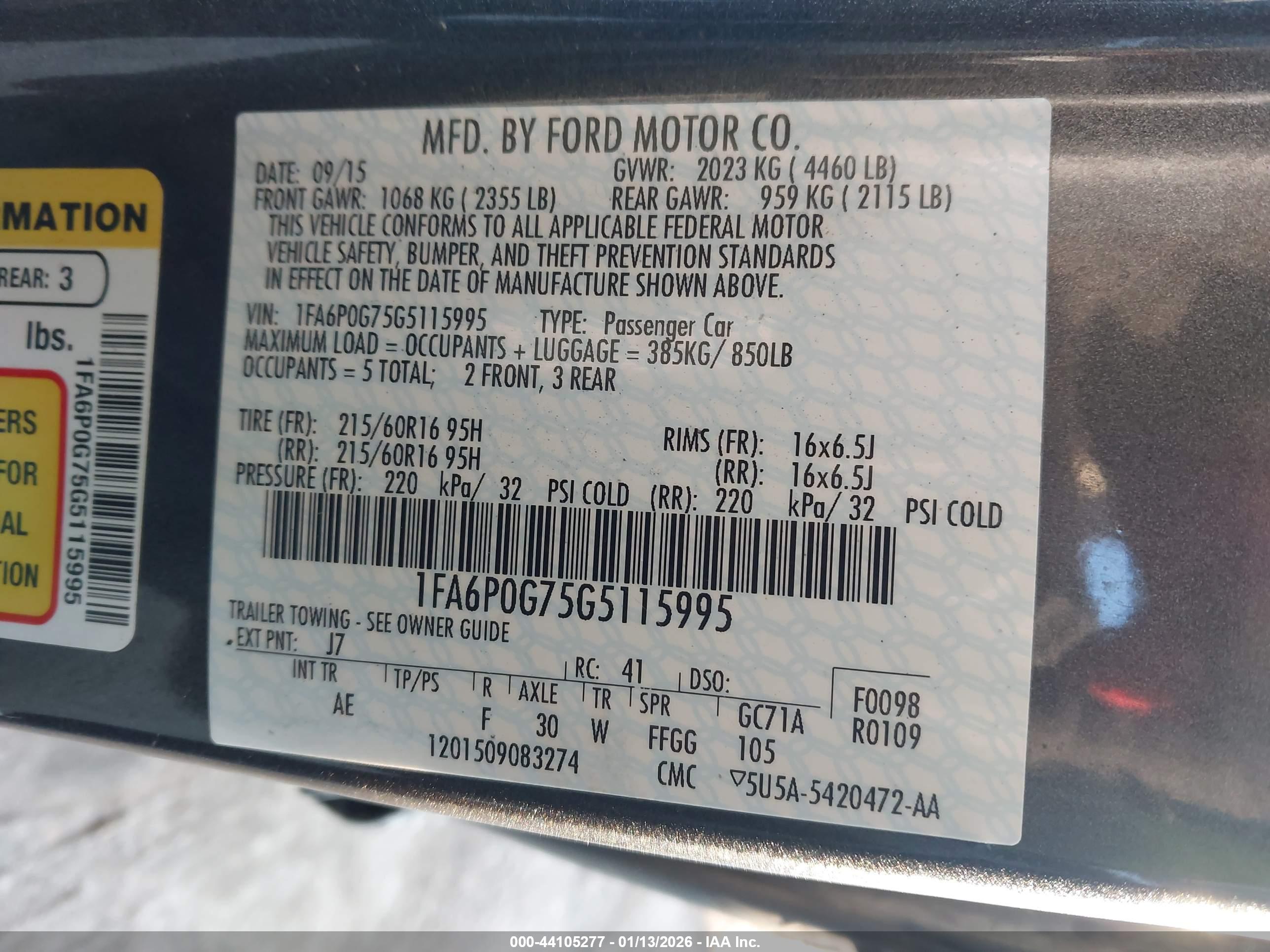 FORD FUSION image 9