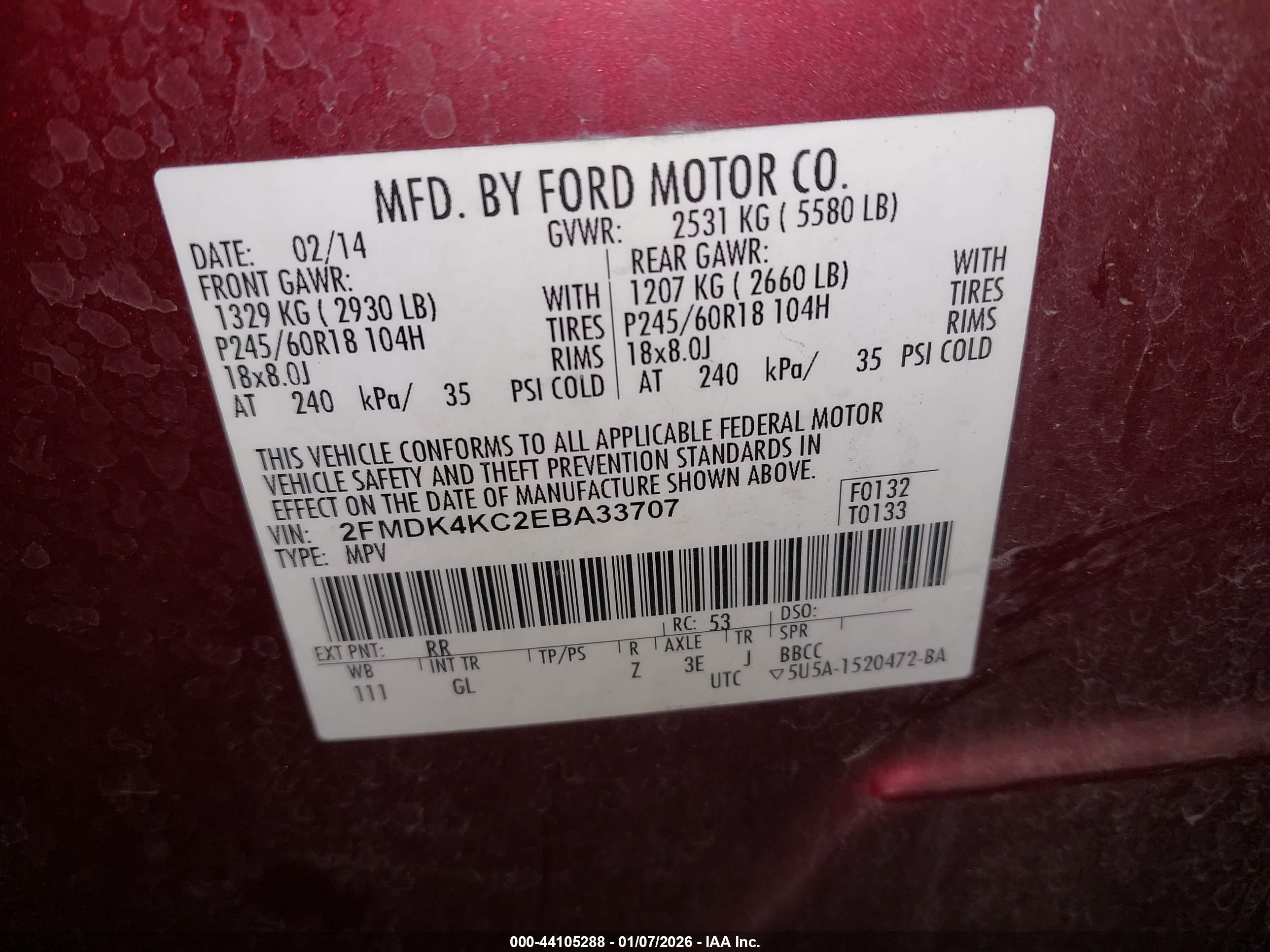 FORD EDGE image 9