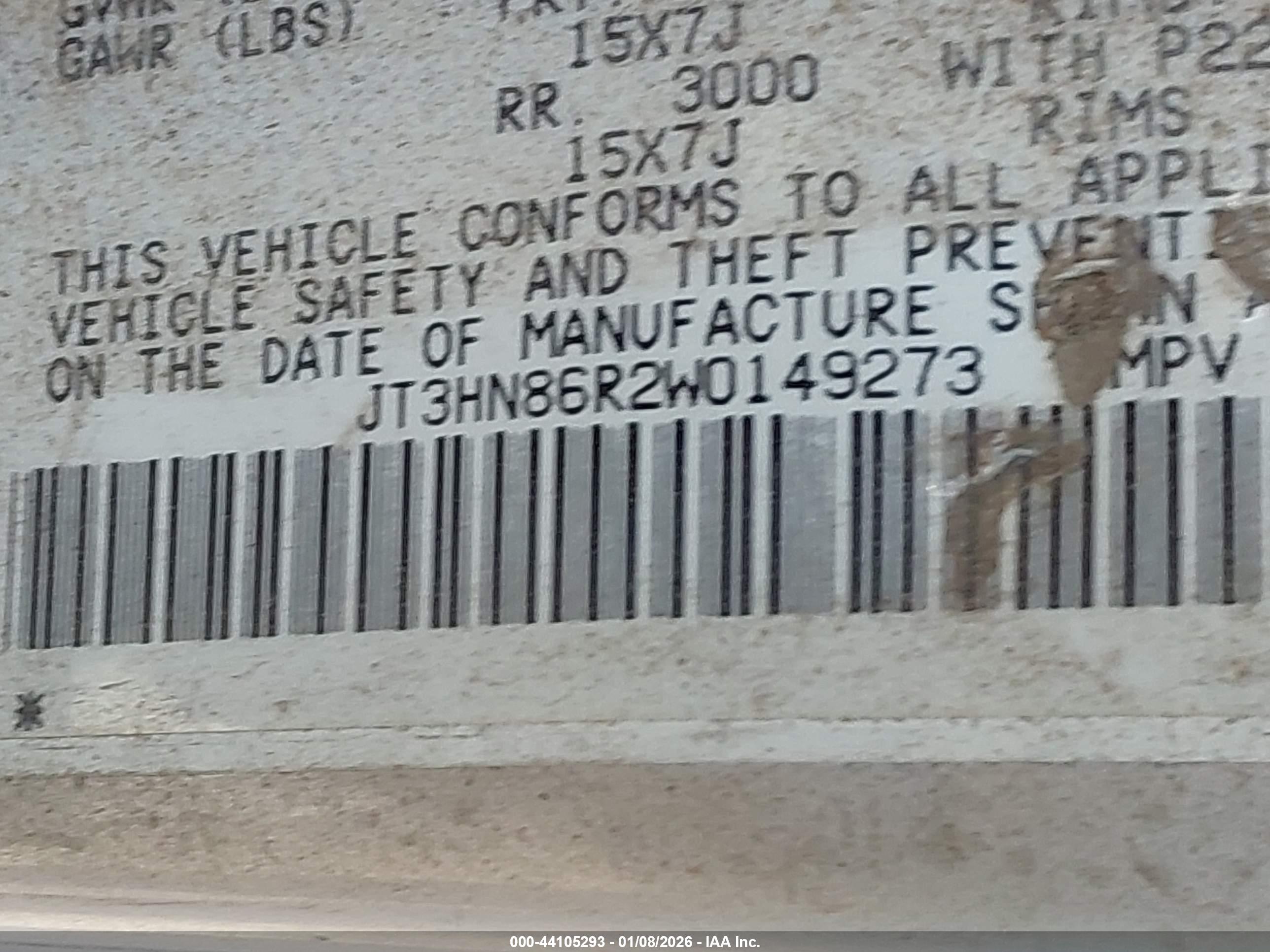 TOYOTA 4RUNNER image 9