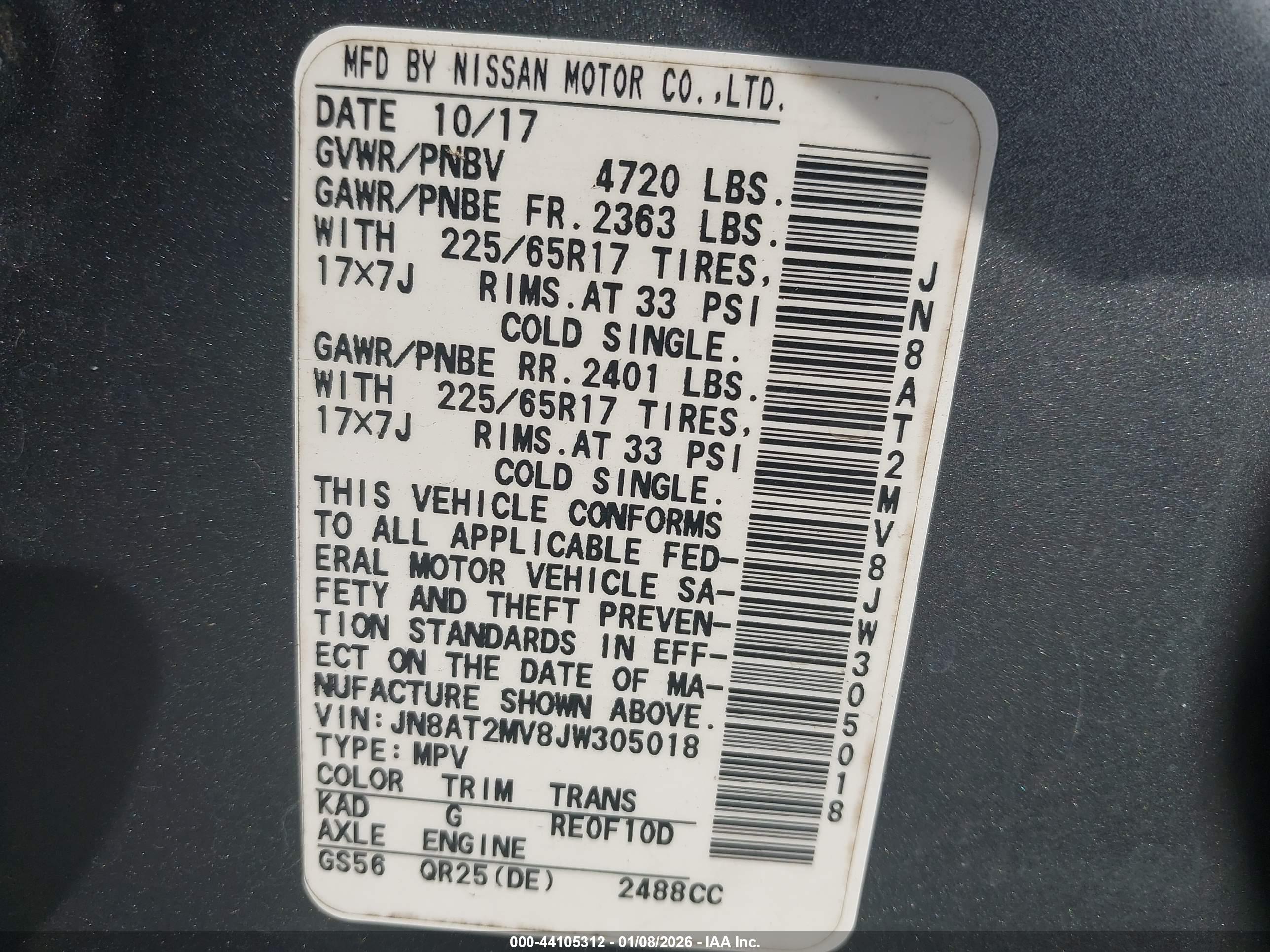 NISSAN ROGUE image 9