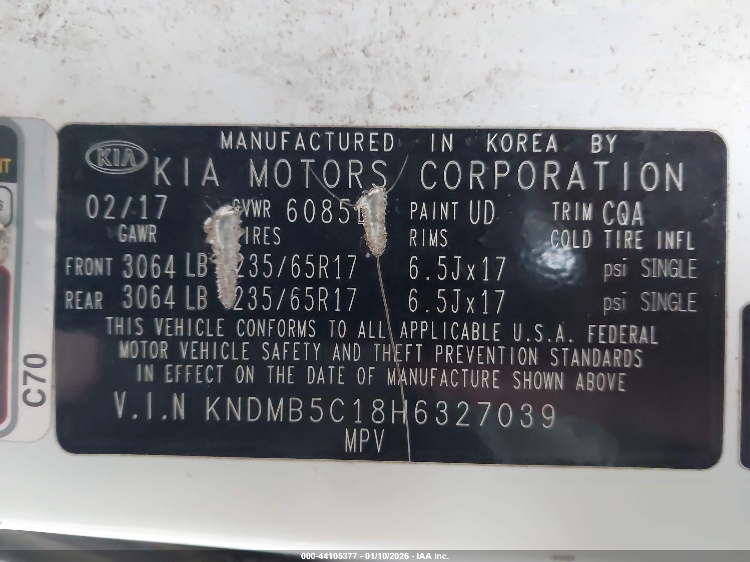 KIA SEDONA image 9