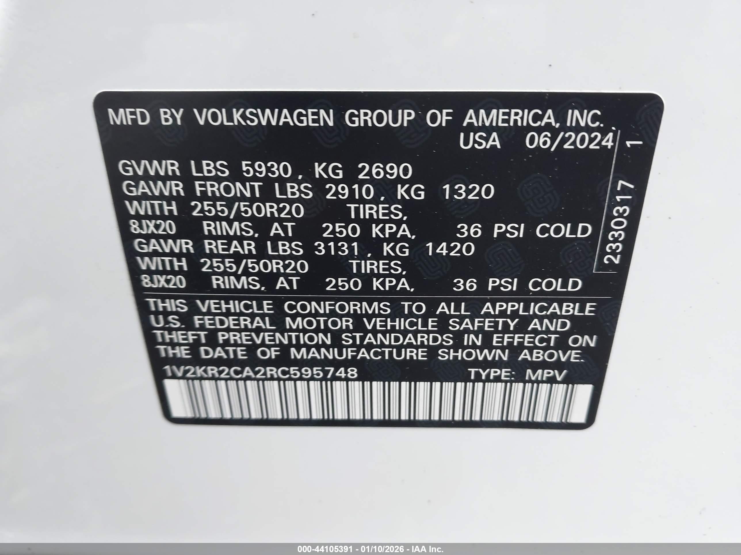 VOLKSWAGEN ATLAS image 9