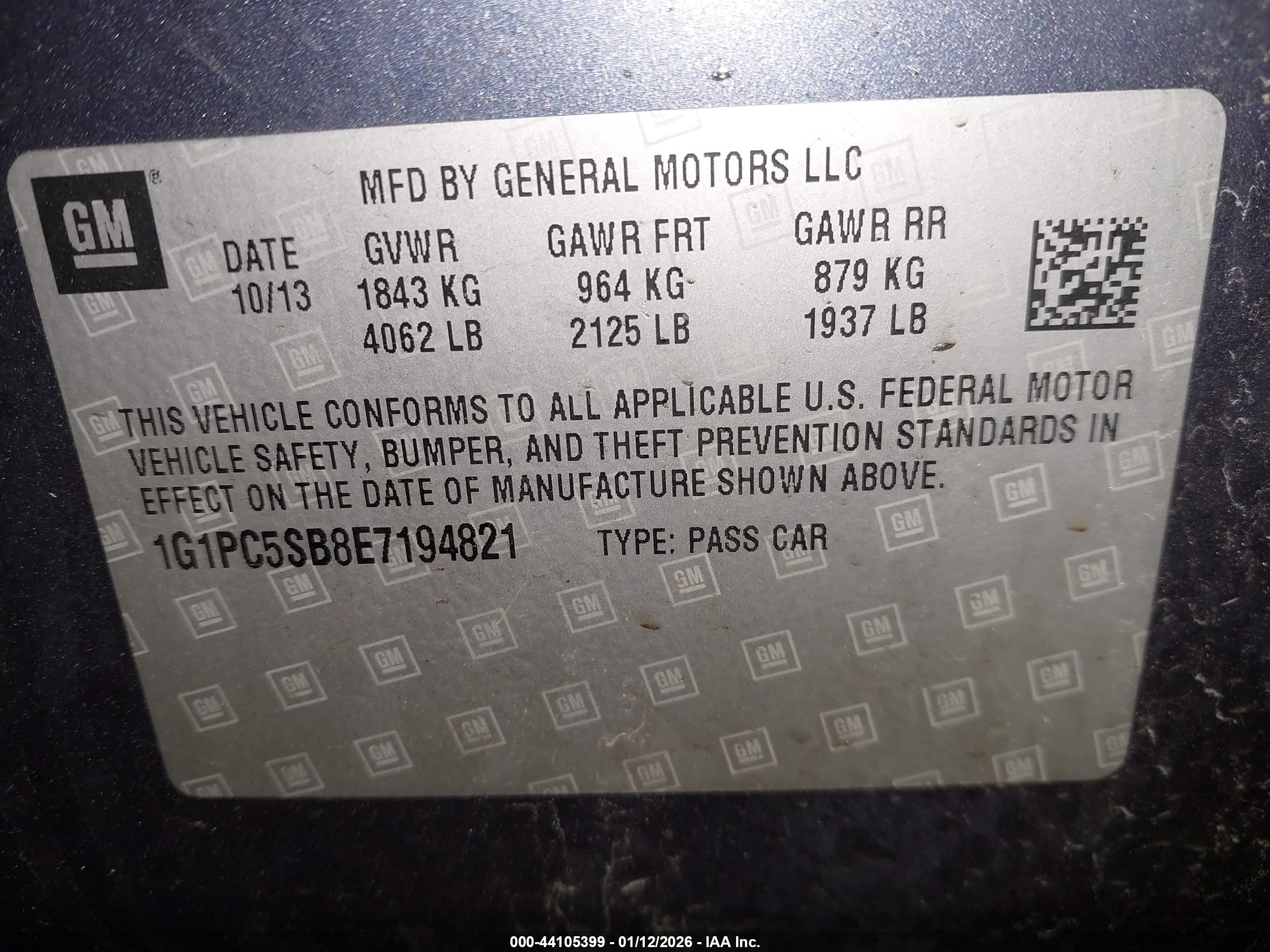 CHEVROLET CRUZE image 9