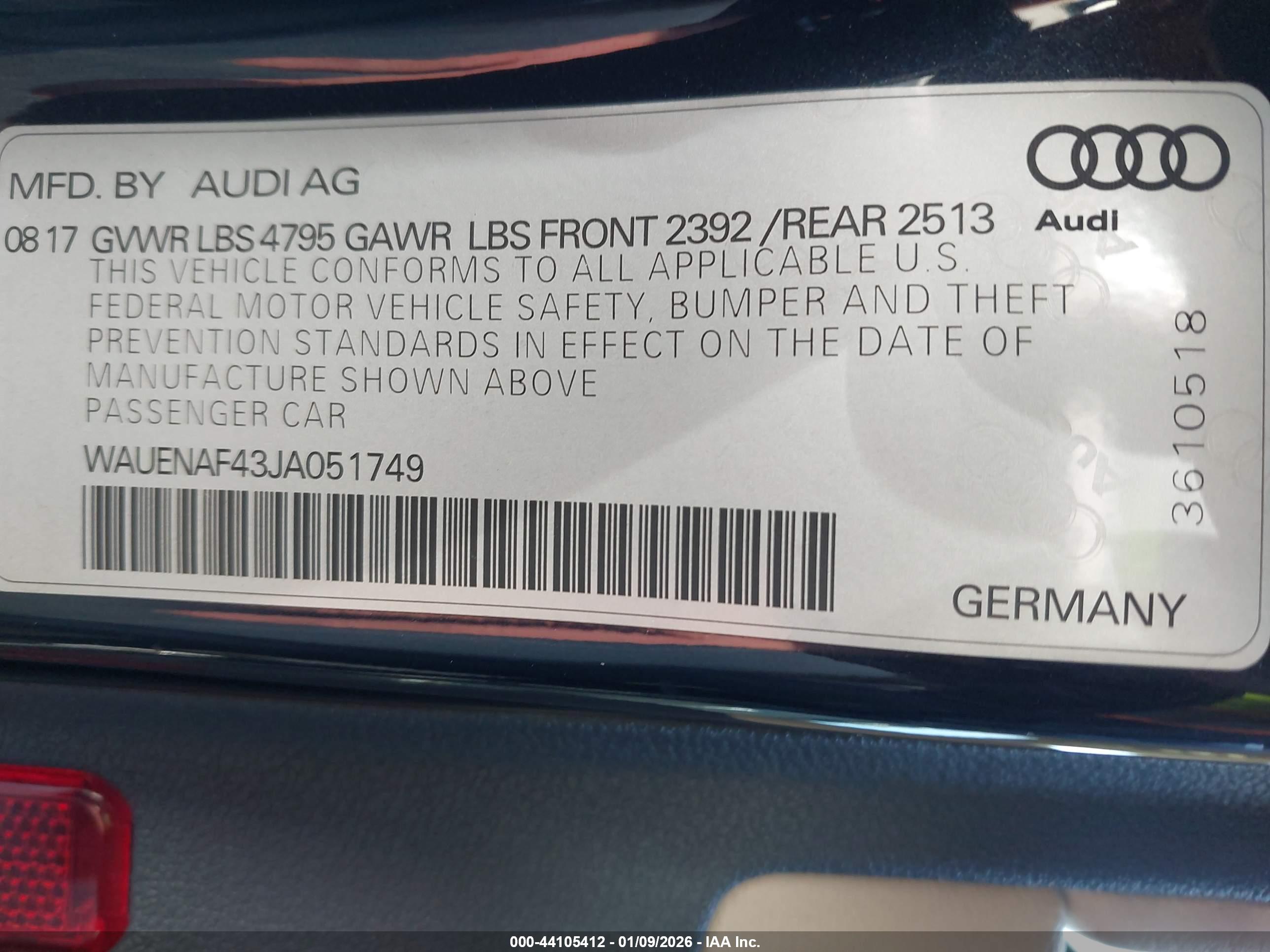 AUDI A4 image 9