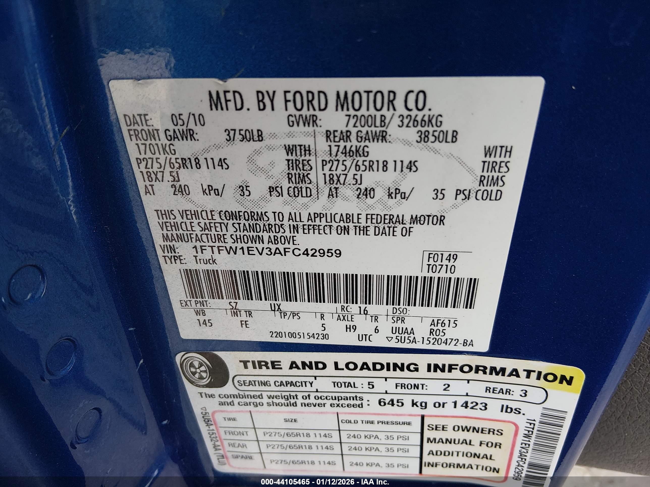 FORD F-150 image 9