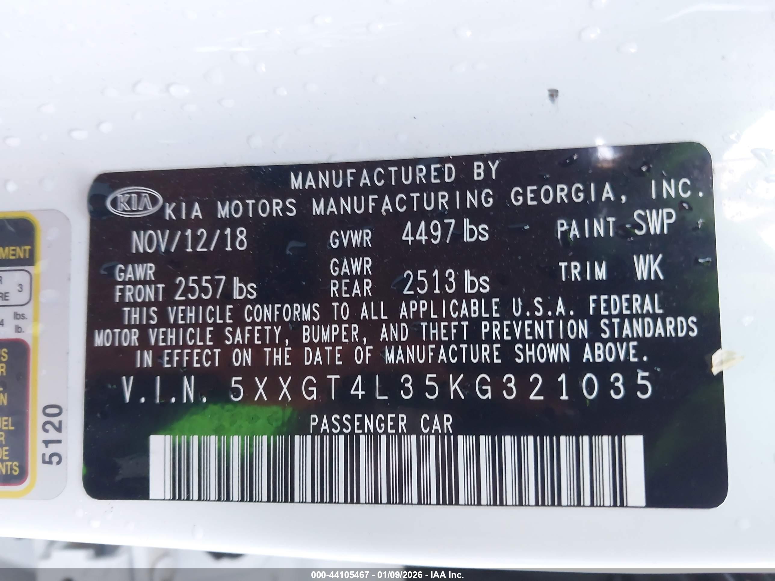 KIA OPTIMA image 9