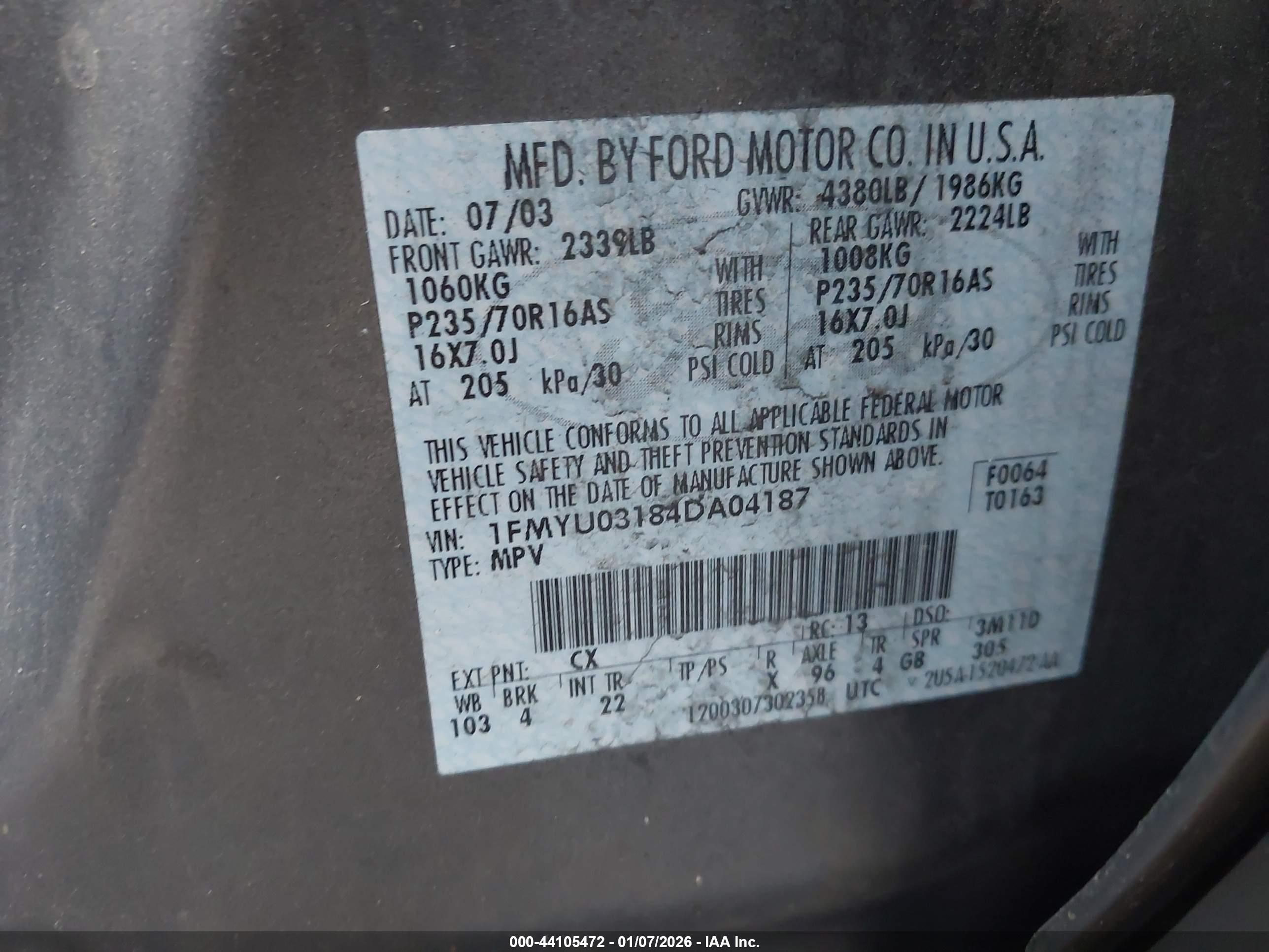 FORD ESCAPE image 9