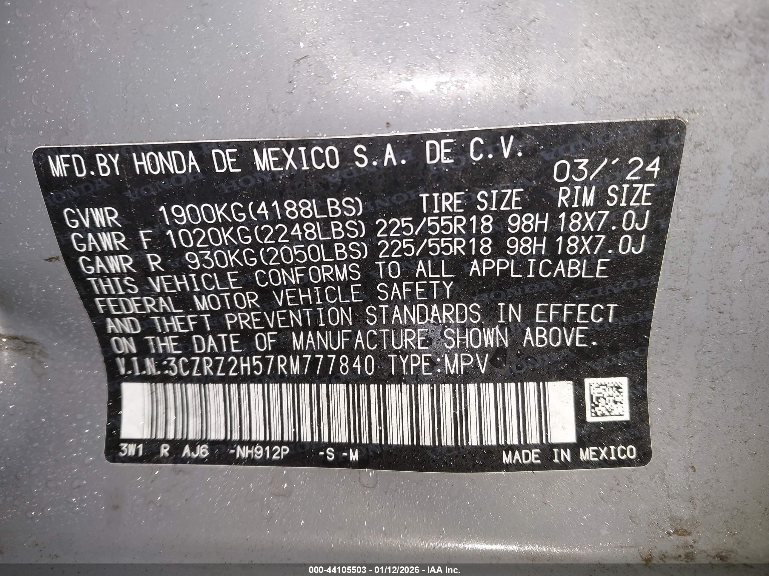 HONDA HR-V image 9