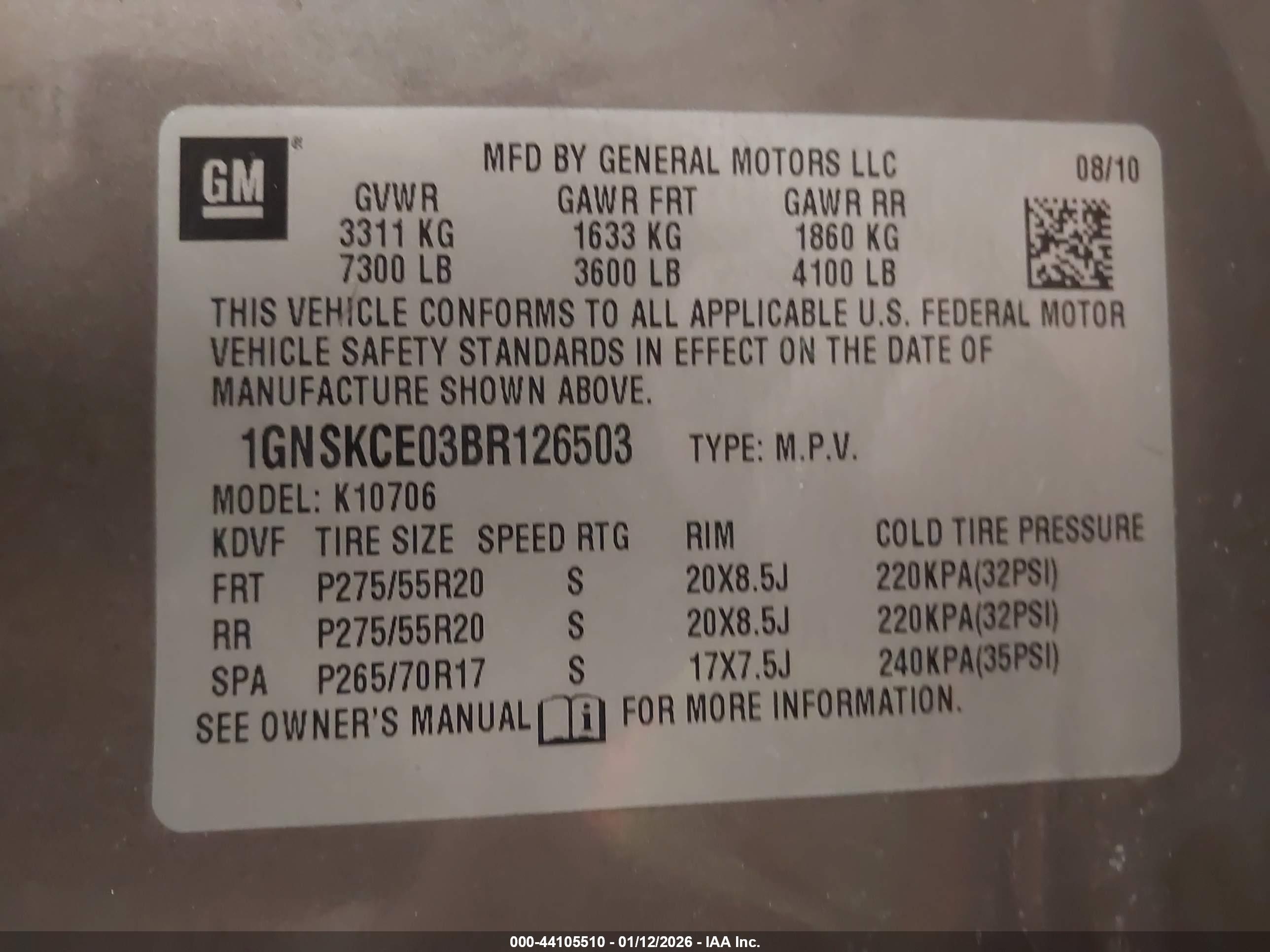 CHEVROLET TAHOE image 9