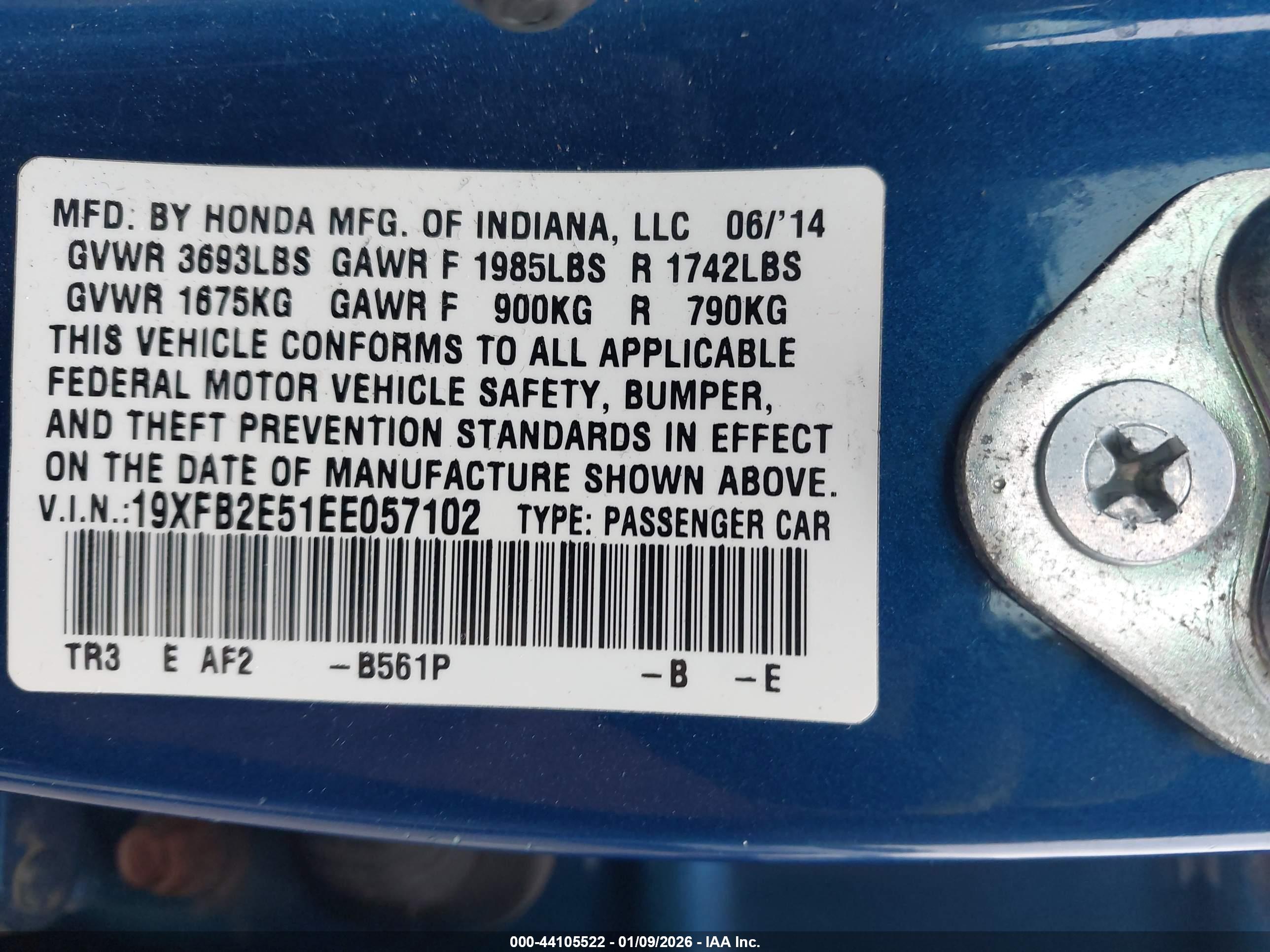 HONDA CIVIC image 9