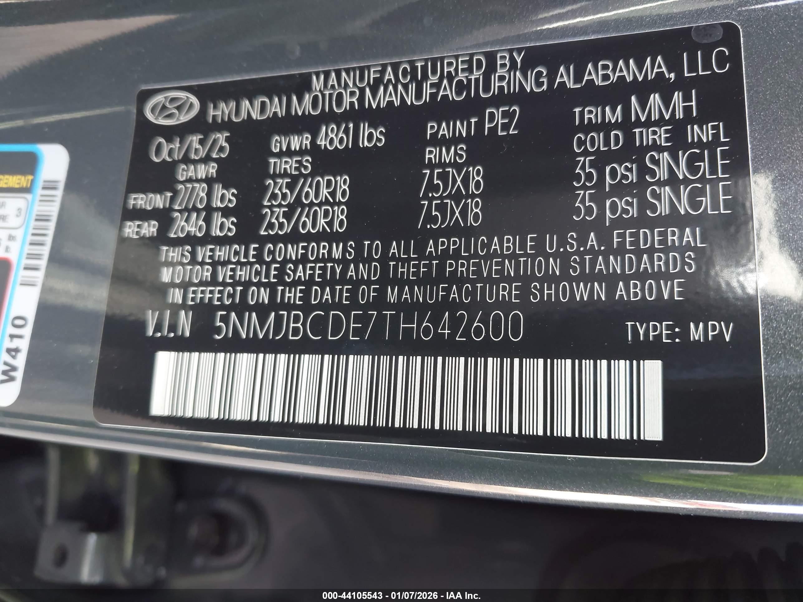 HYUNDAI TUCSON image 9