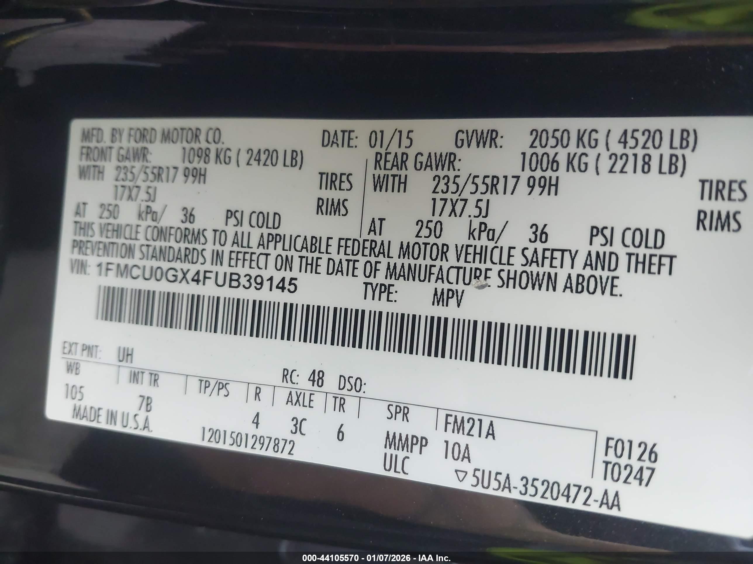 FORD ESCAPE image 9