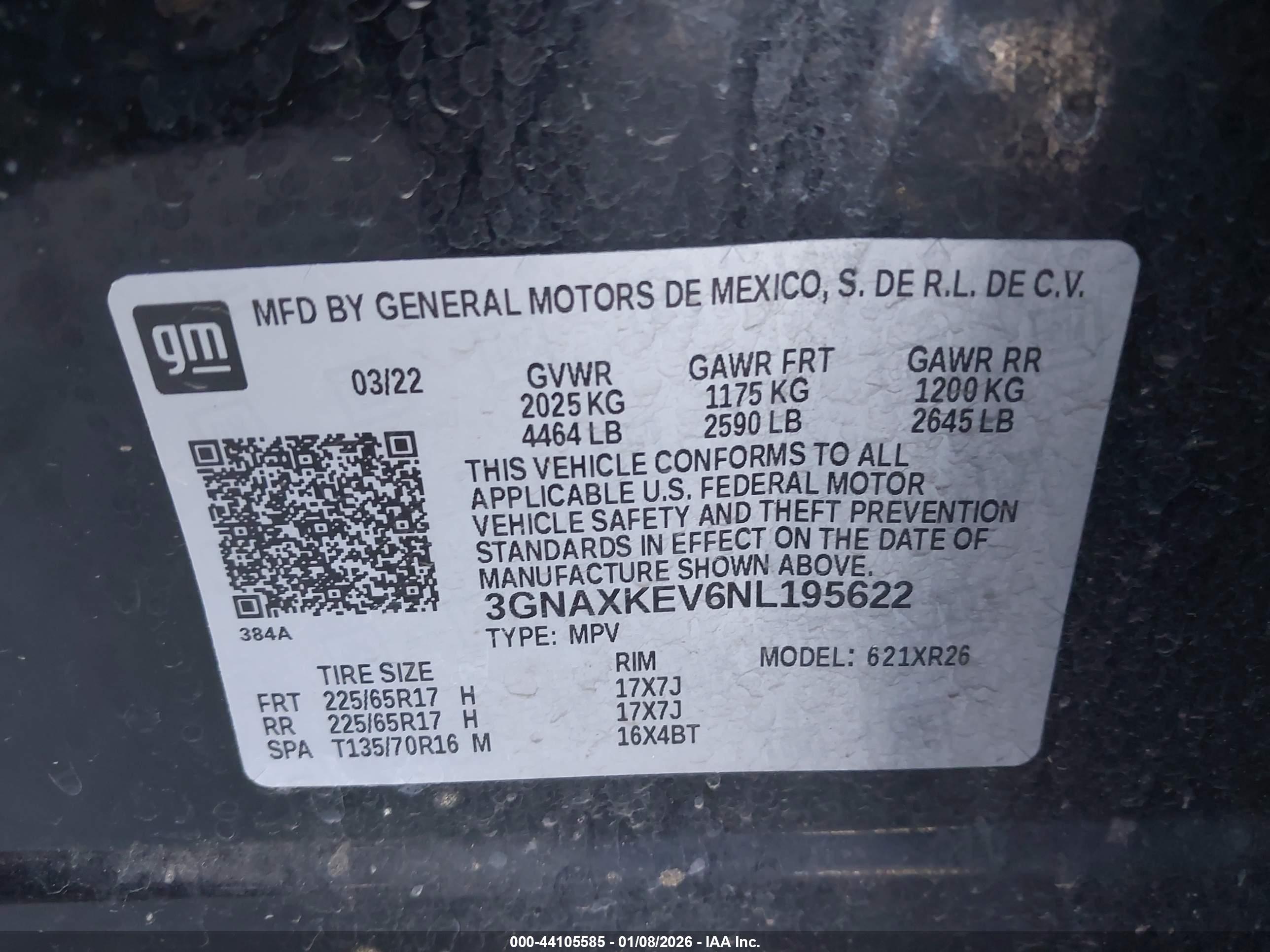 CHEVROLET EQUINOX image 9