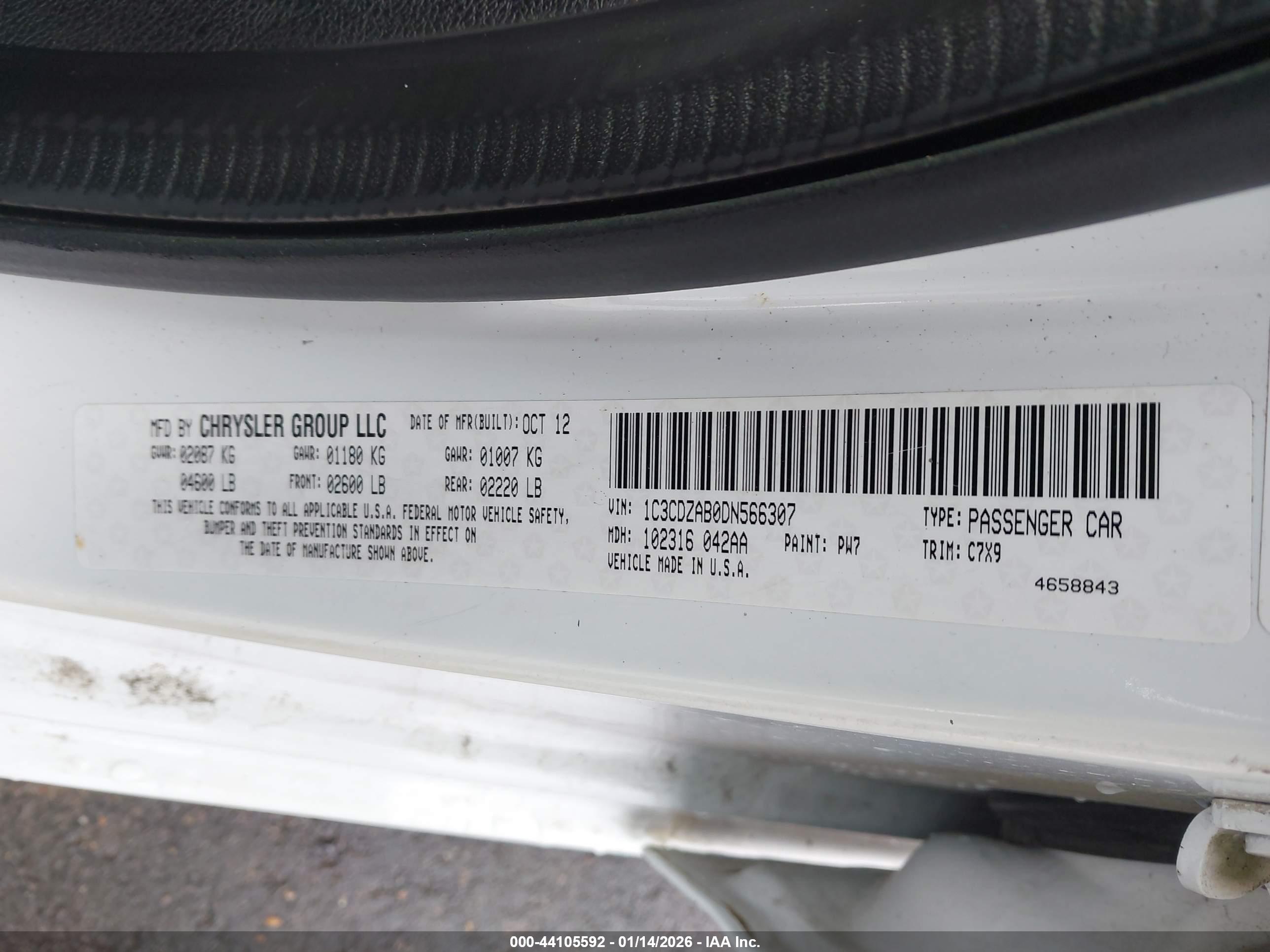 DODGE AVENGER image 9