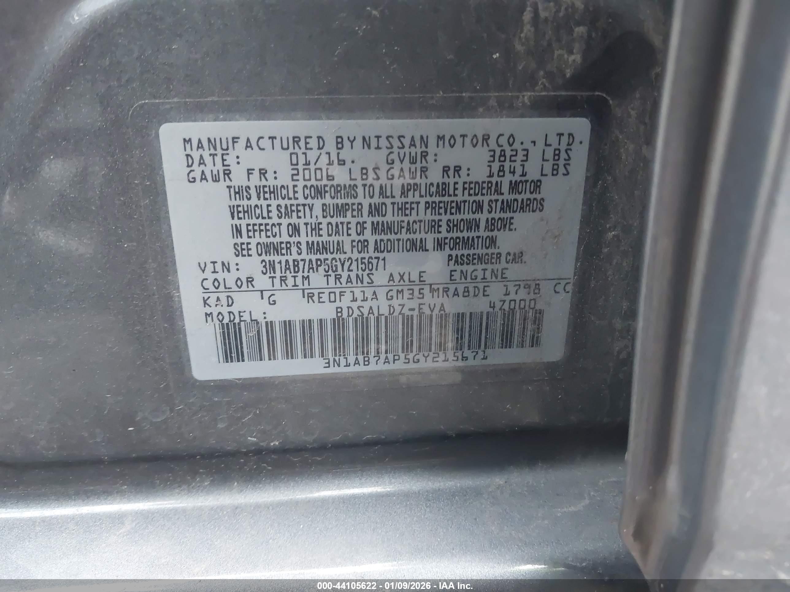 NISSAN SENTRA image 9